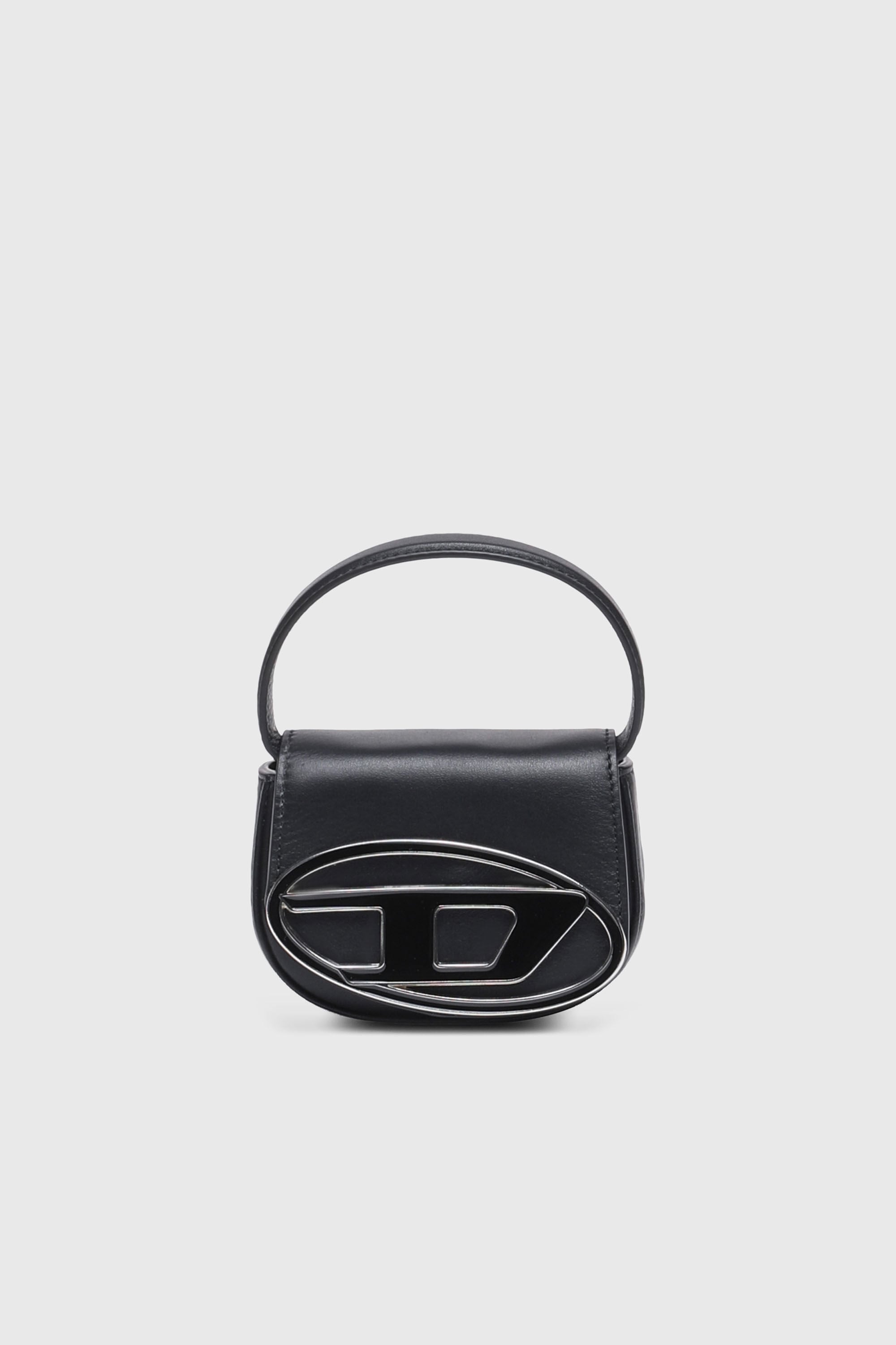 Diesel - 1DR XS, Woman's 1DR XS-Iconic mini bag with D logo plaque in Black - 4