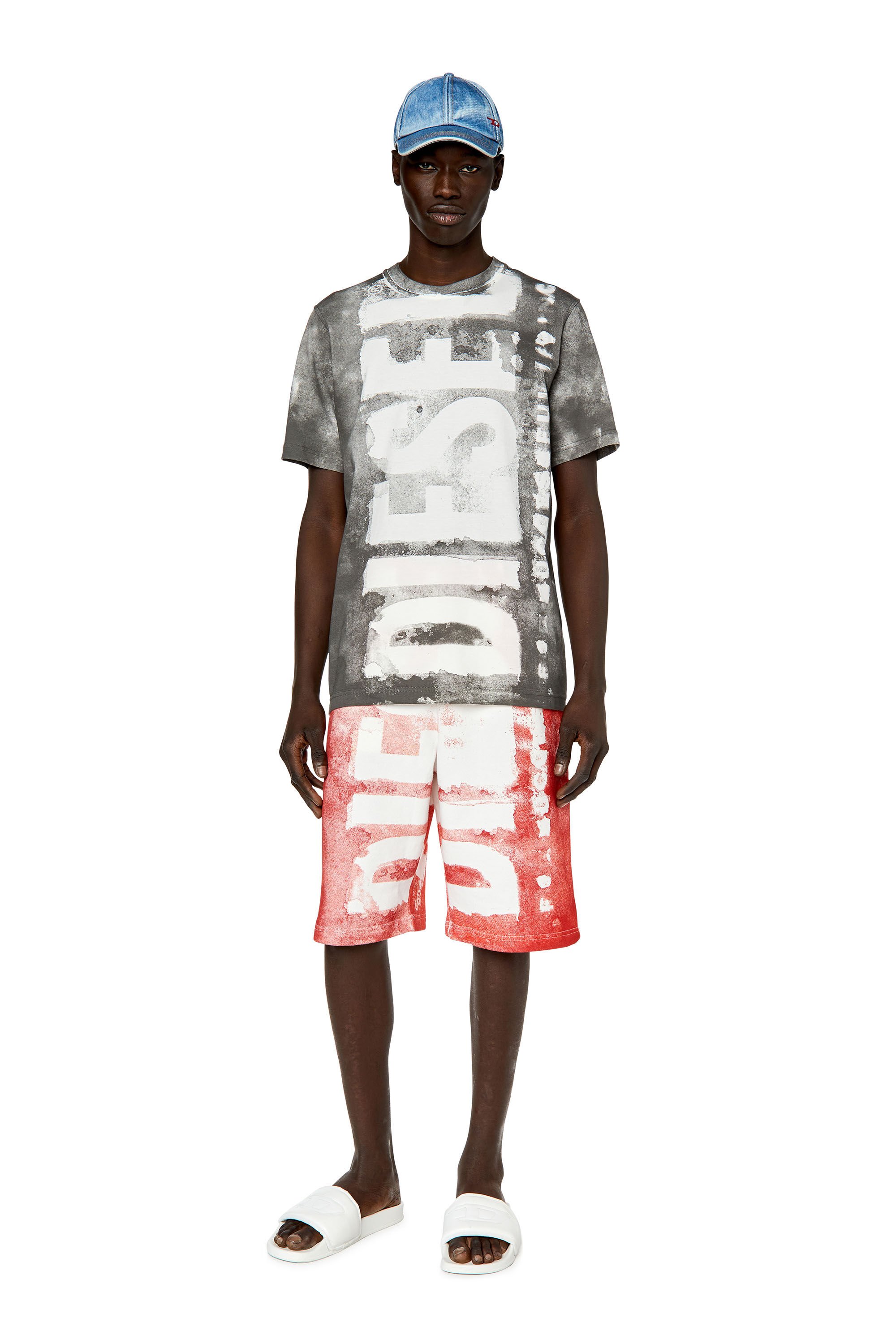 Diesel - T-JUST-G12, Grey - Image 1