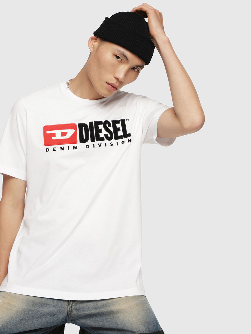 T Just Division Men T Shirt With Diesel 90 S Logo Diesel