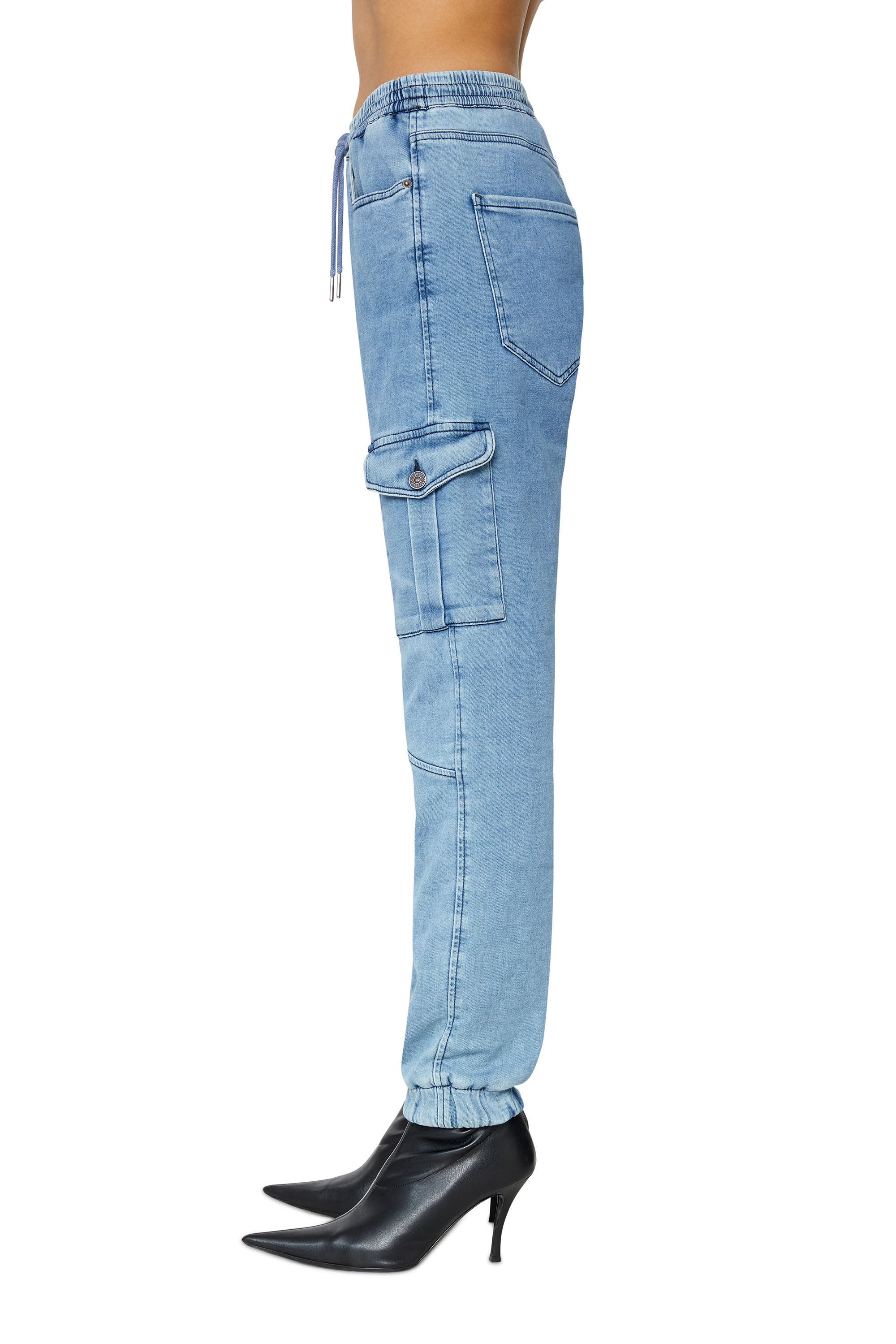 Diesel - Slim D-Ursy Track Denim 069ZR, Light Blue - Image 5