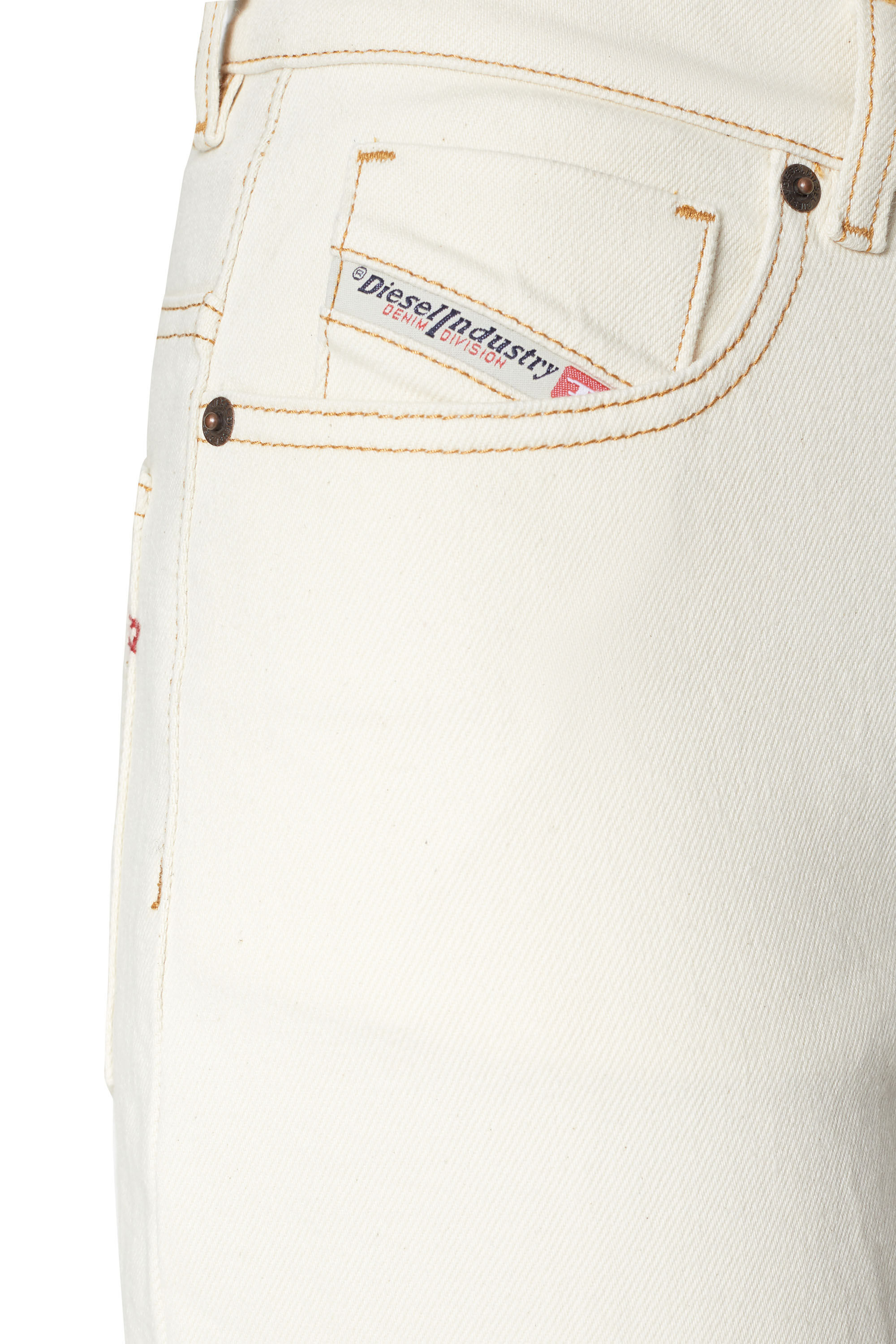 Diesel - 2000 WIDEE 09B94 Bootcut and Flare Jeans, White - Image 6