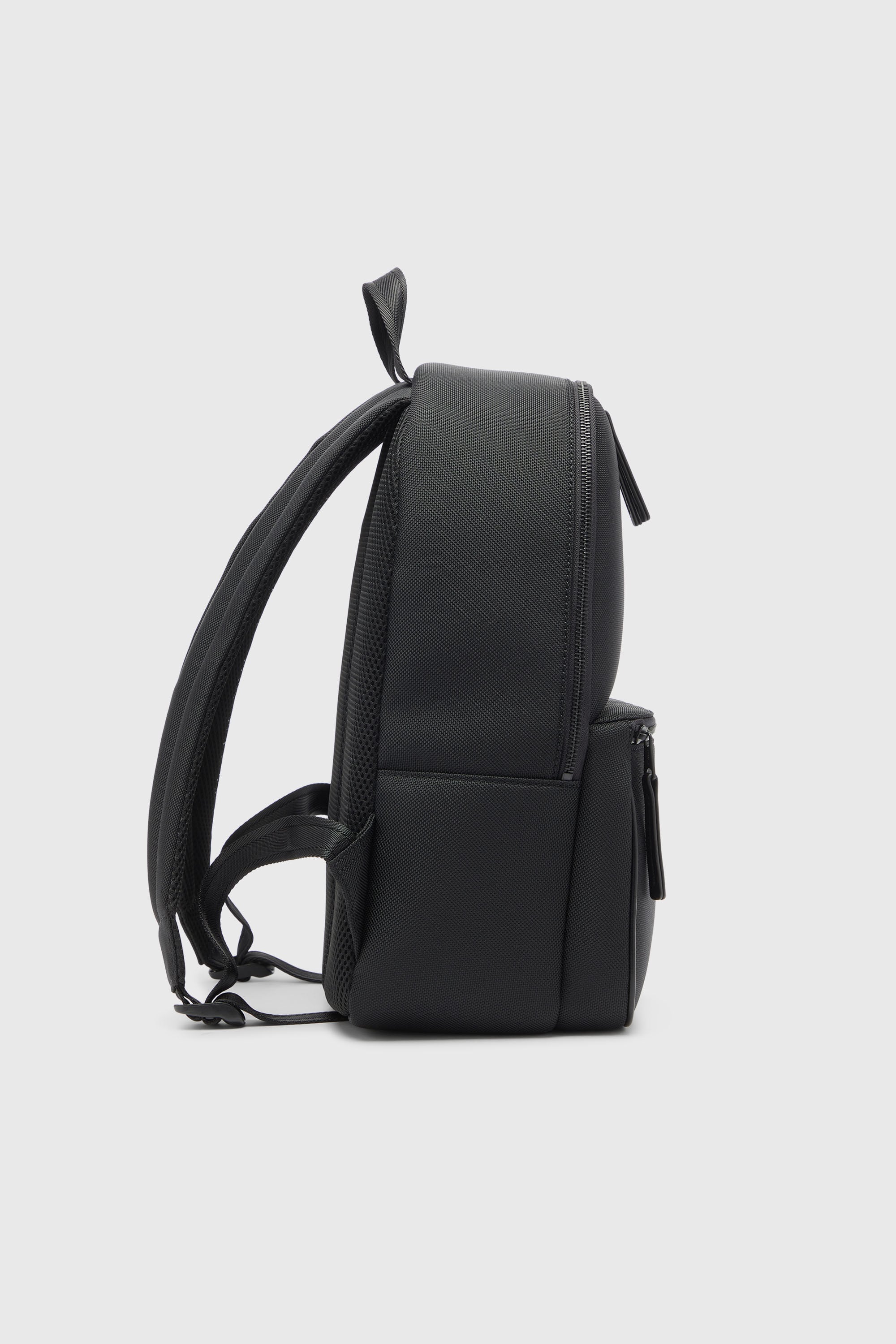 Diesel - HOLI-D BACKPACK M, Unisex's Holi-D - Backpack in nylon with Oval D logo in Black - 3