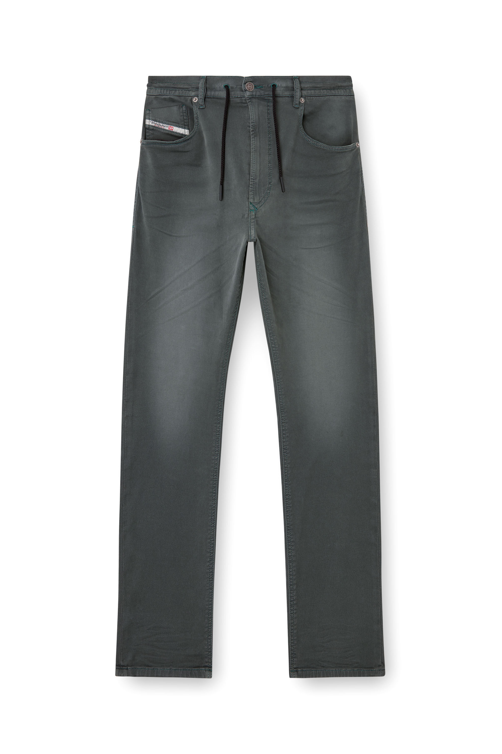 Diesel - Man's Regular 2030 D-Krooley Joggjeans® 0670M, Grey - 2
