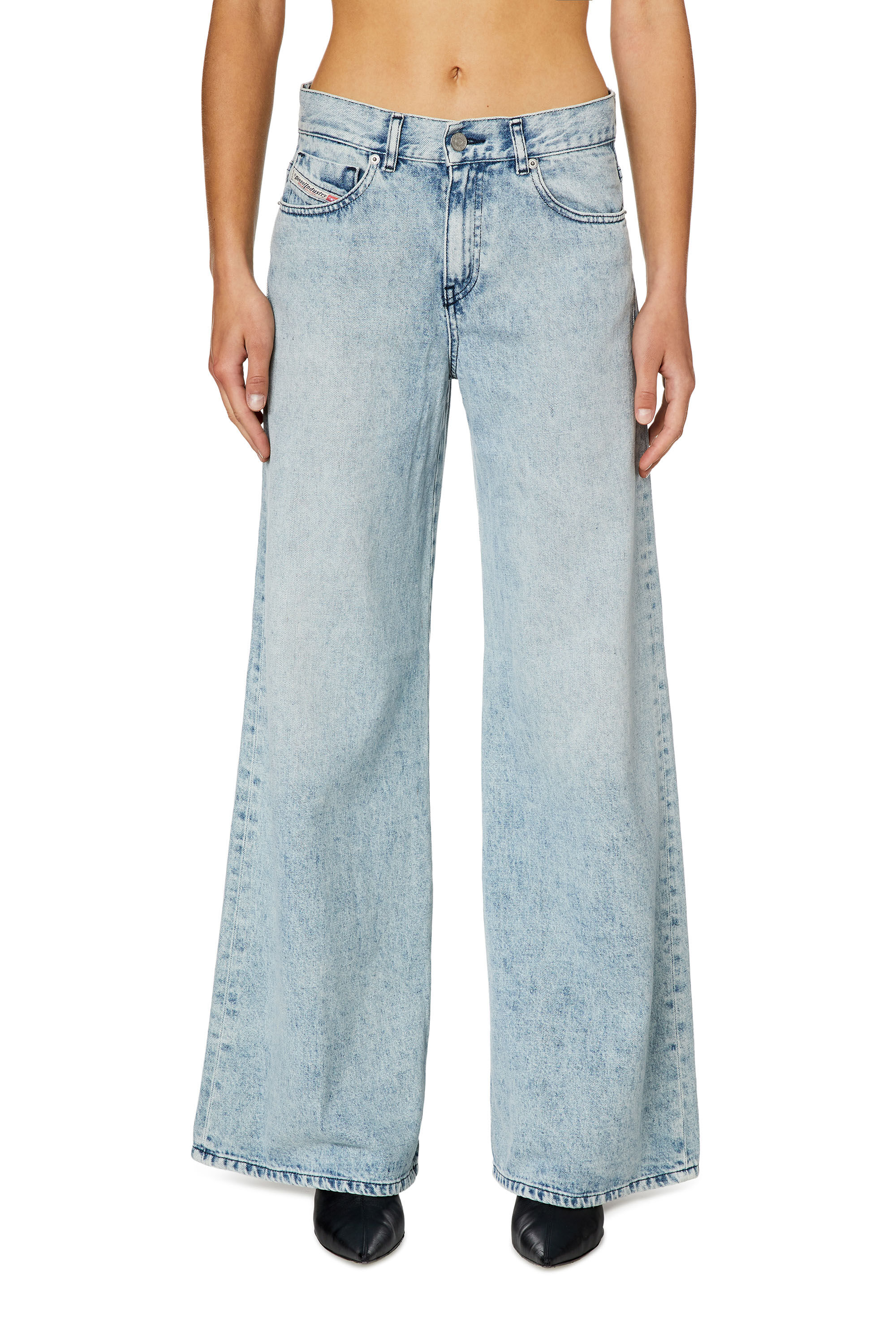 Diesel - Bootcut and Flare Jeans 1978 D-Akemi 09I79, Light Blue - Image 3