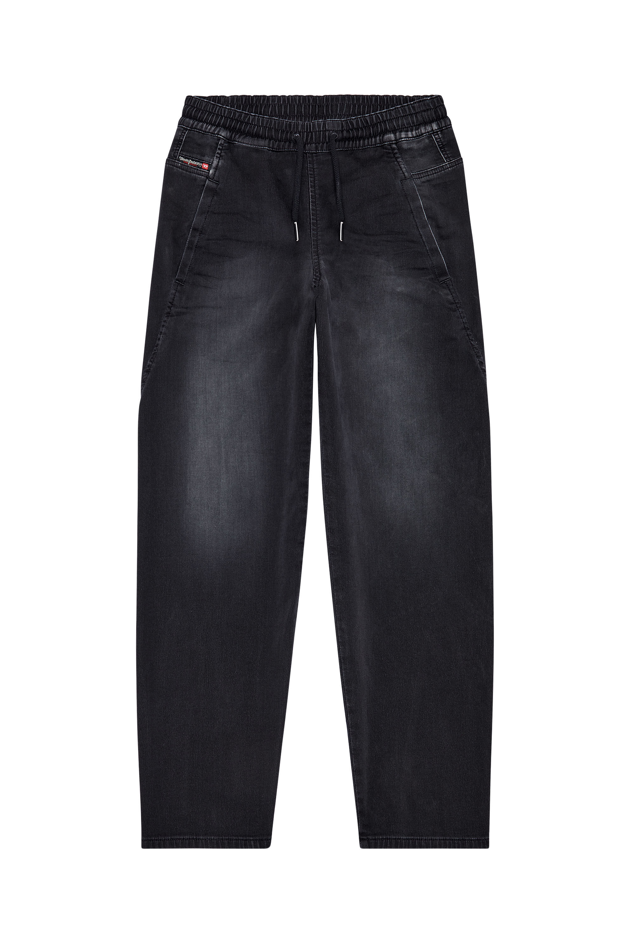 Diesel - Woman's Boyfriend 2031 D-Krailey Joggjeans® 068EC, Black/Dark grey - 2
