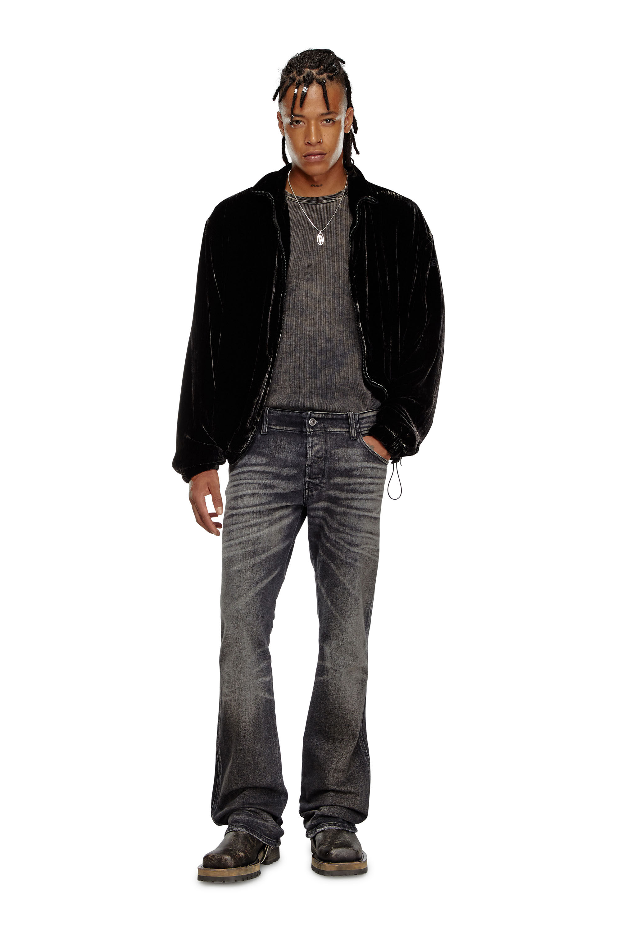 Diesel slim bootcut jeans mens online