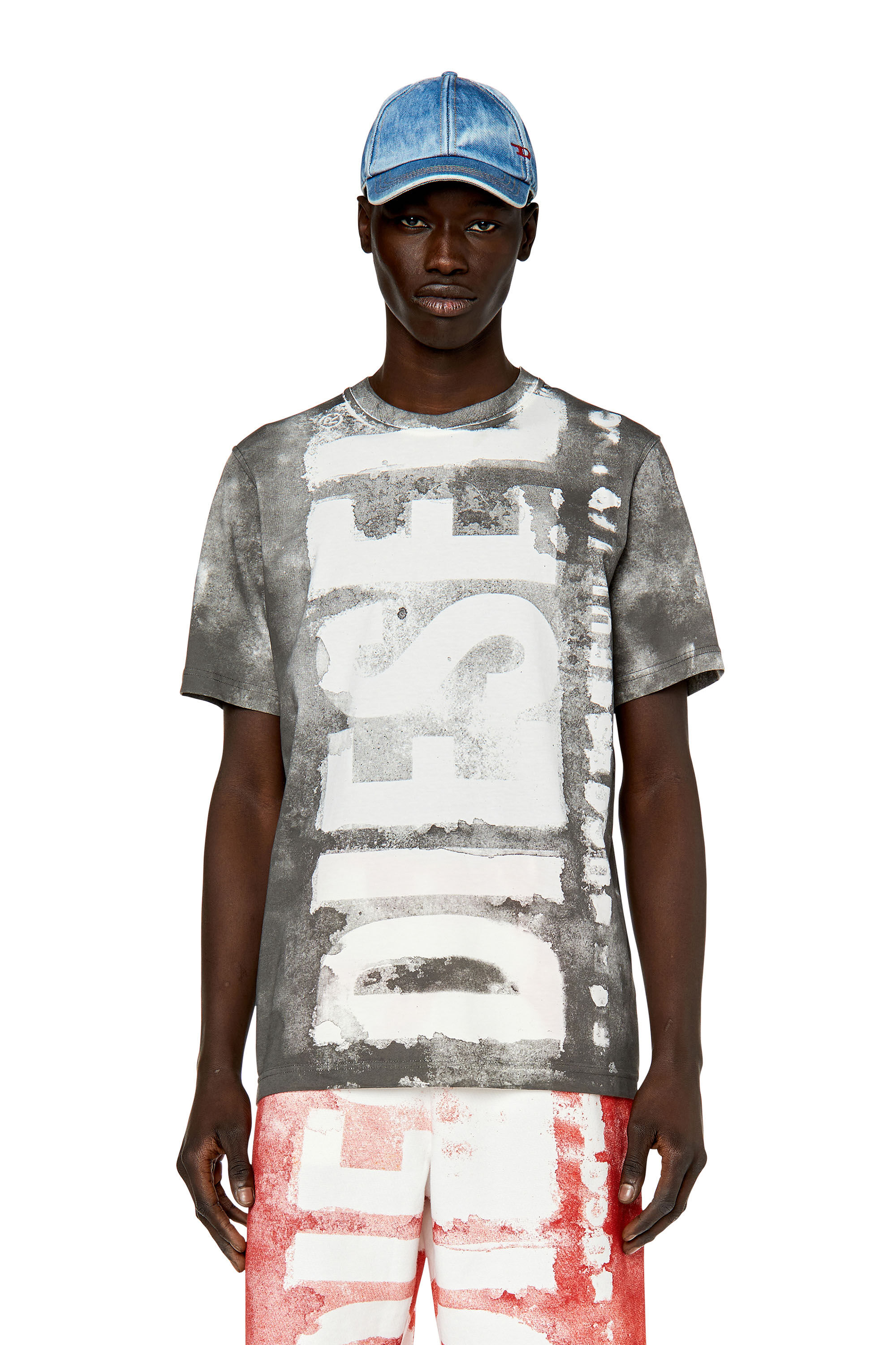 Diesel - T-JUST-G12, Grey - Image 3