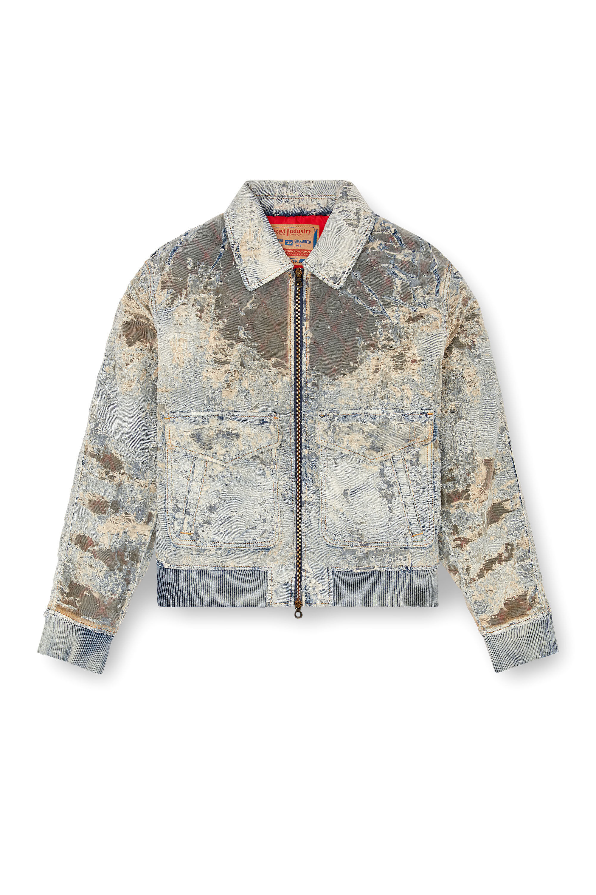 Diesel aviator jacket shop