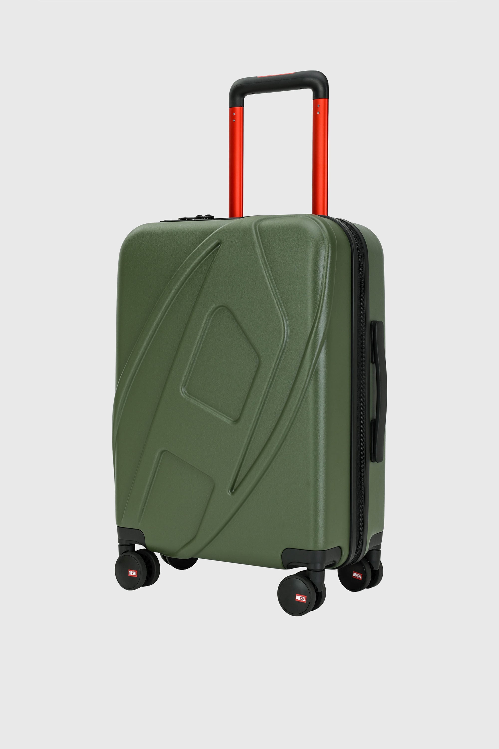 Diesel - LU0043 HARD LUGGAGE - DSL012, Unisex's Oval D suitcase size S in Grey - 5