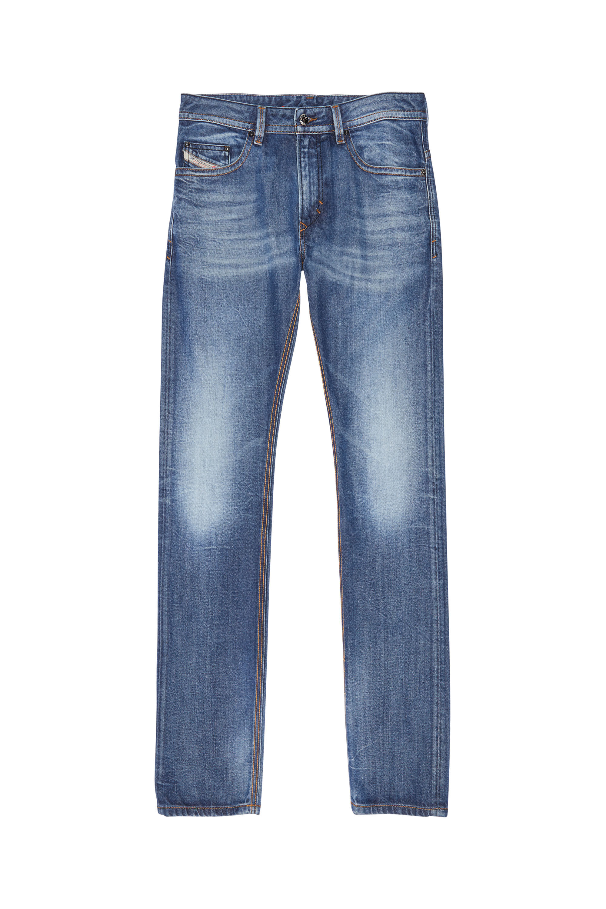Diesel - THAVAR, Man's Diesel Man - Jeans Dark blue in Medium blue - 1