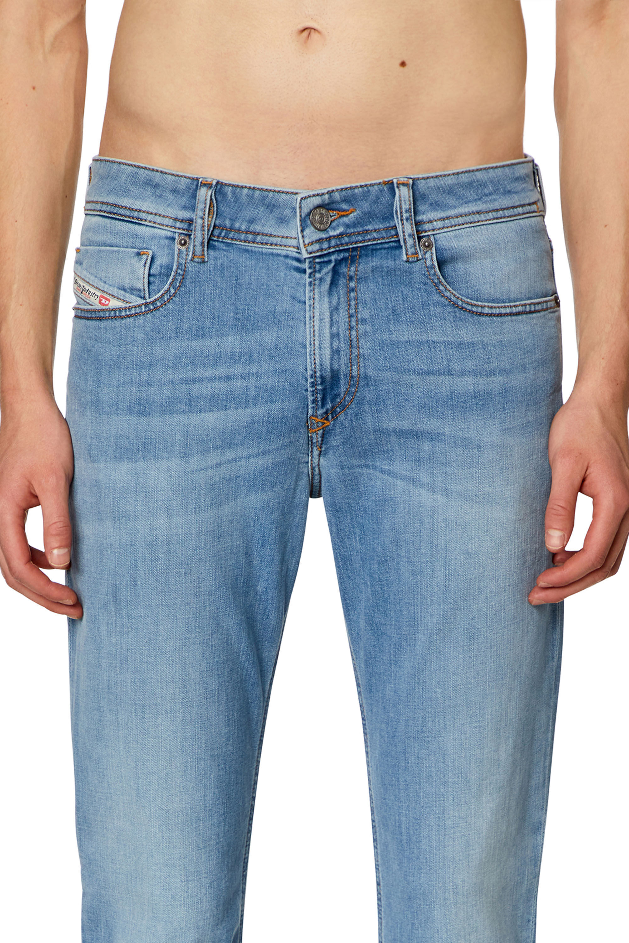 Men's Skinny Jeans | Light Blue | Diesel 1979 Sleenker