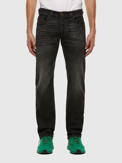 Larkee 087AM Man: Straight Black/Dark grey Jeans | Diesel