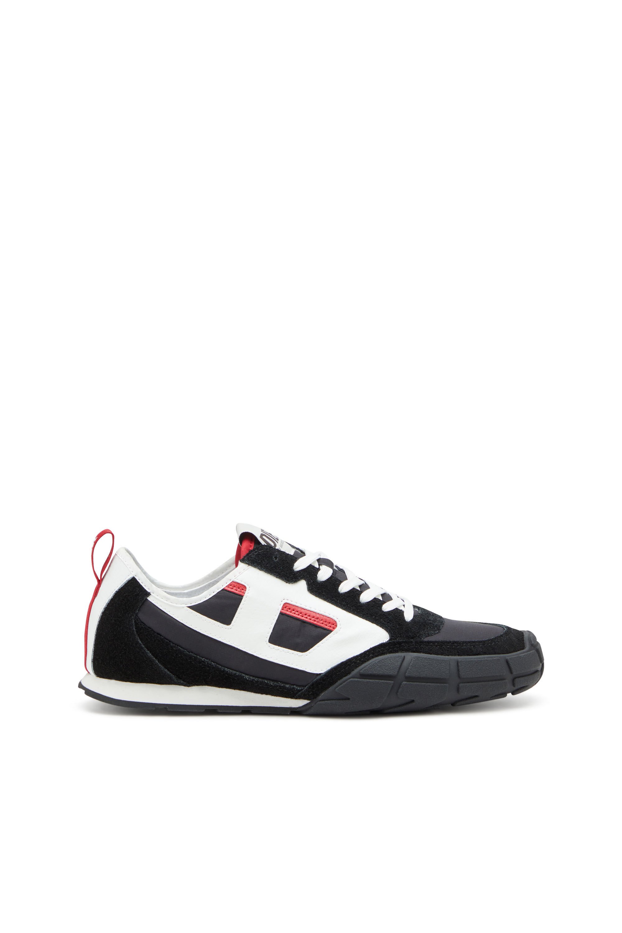 Diesel - S-PAGODHA LOW, Man's Sneakers in leather, suede and ripstop in null - 1