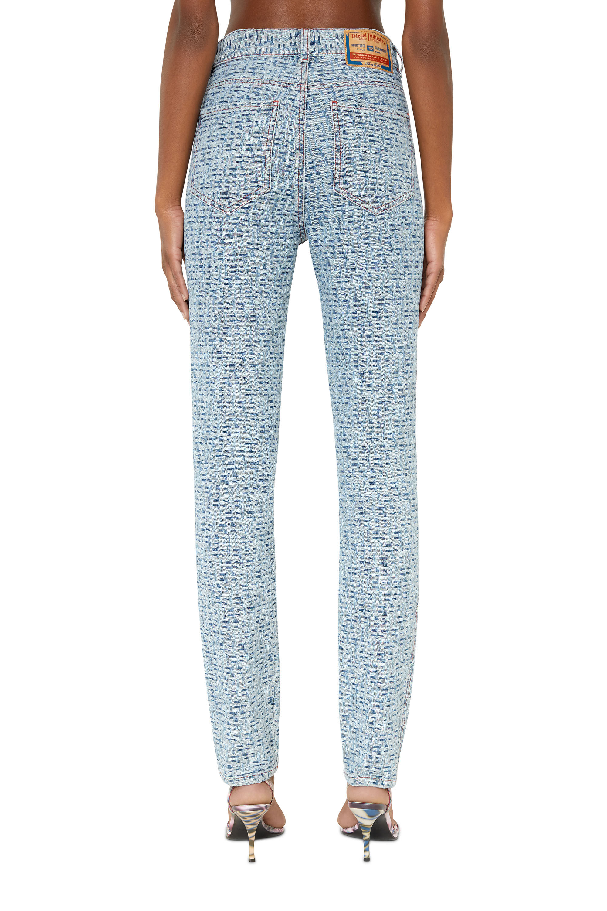 Diesel - 1994 09E37 Straight Jeans, Light Blue - Image 4