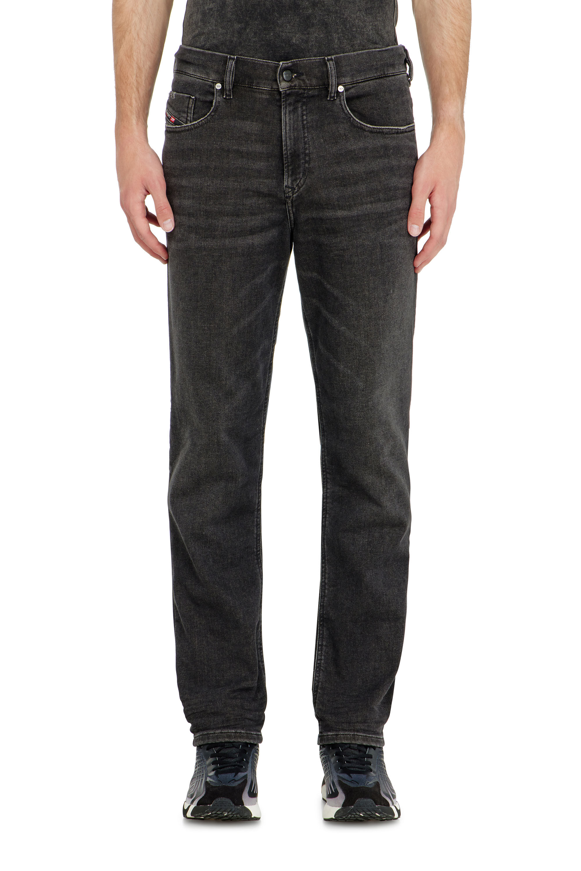 Diesel - Man's Regular 2090 D-Veekley Joggjeans&reg; 09P92, Black/Dark grey - 2