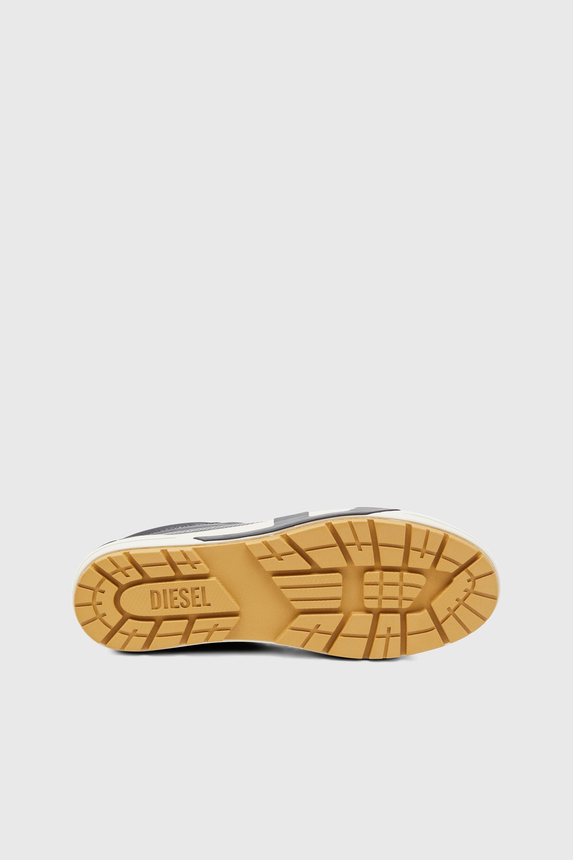 Diesel - S-D-VERSE MOCASSIN, Man's S-D-Verse - Leather hybrid moccasin in Black - 5