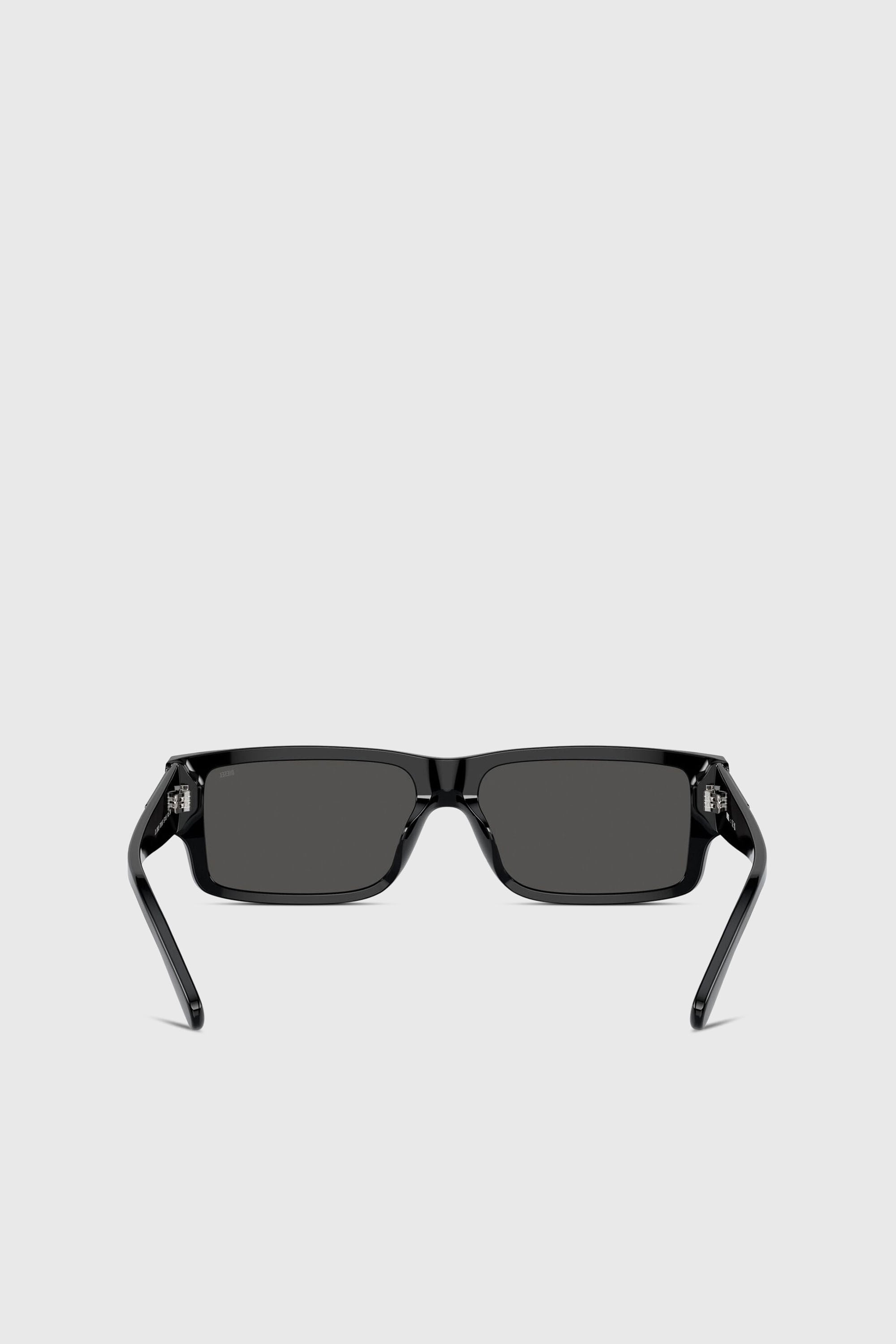 Diesel - 0DL2003 SIZE 57, Man's Rectangle sunglasses in Dark grey - 3