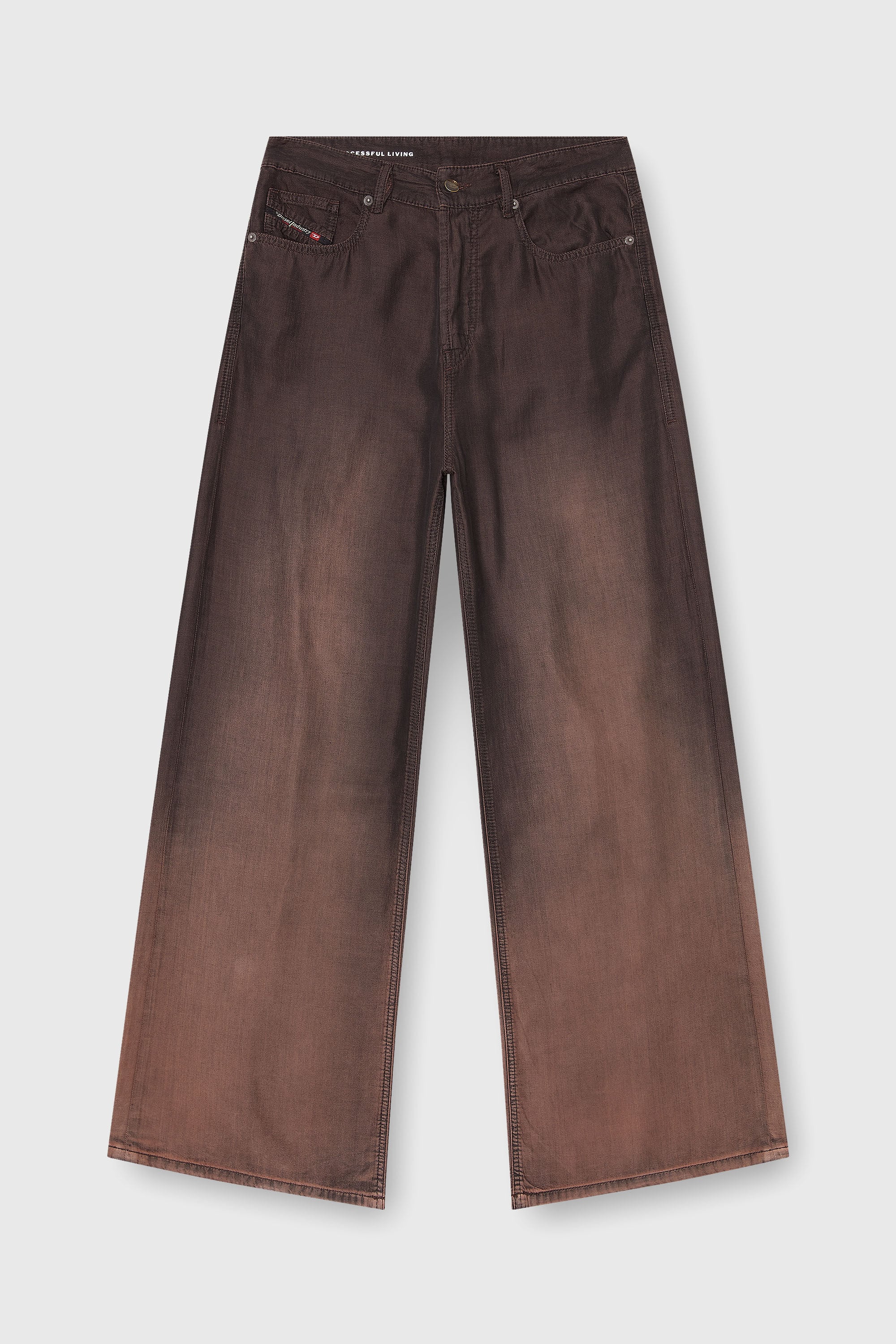 Diesel - Woman's Relaxed Jeans 1996 D-Sire 068YF, Brown - 6