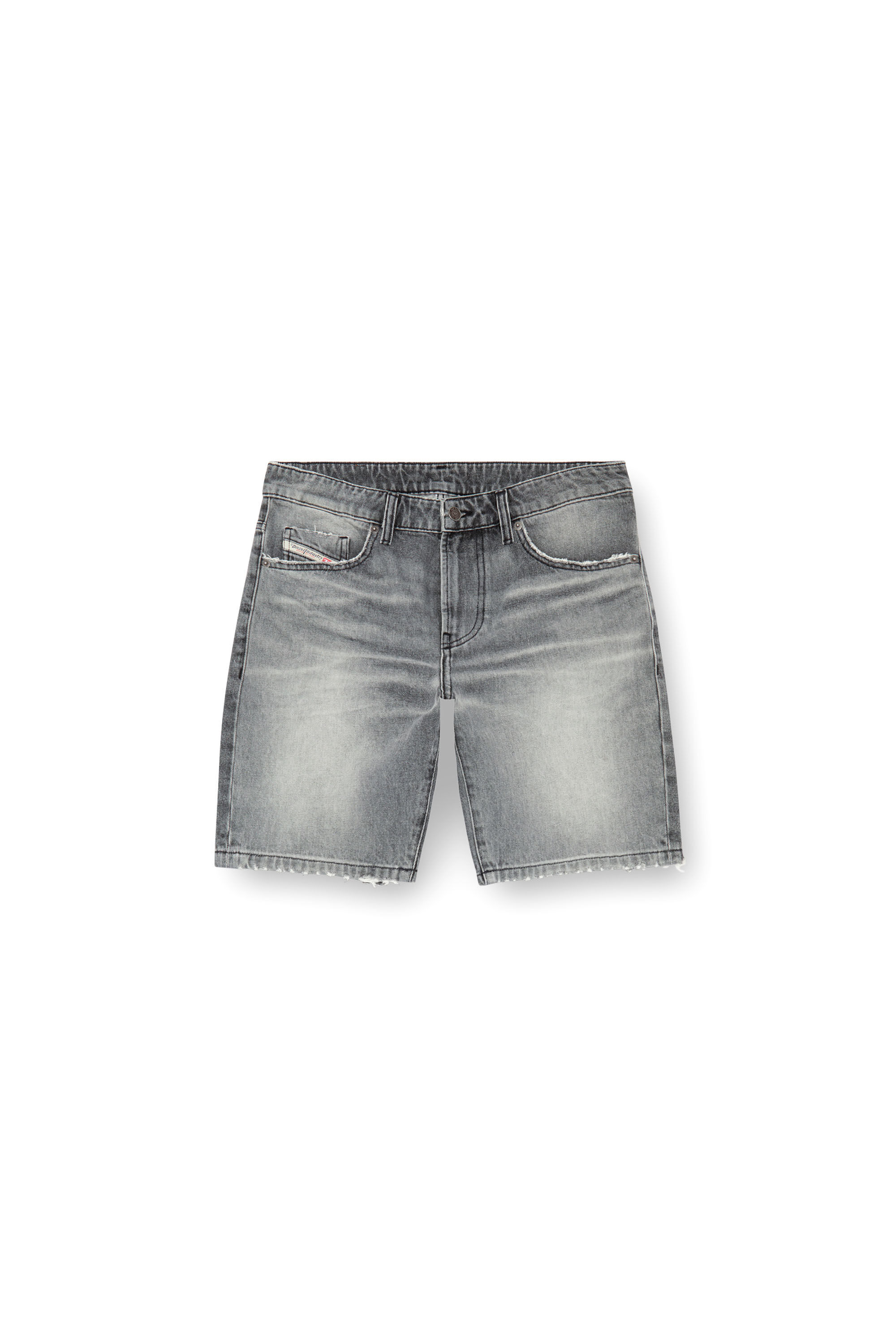 Men s Slim denim shorts Grey Diesel