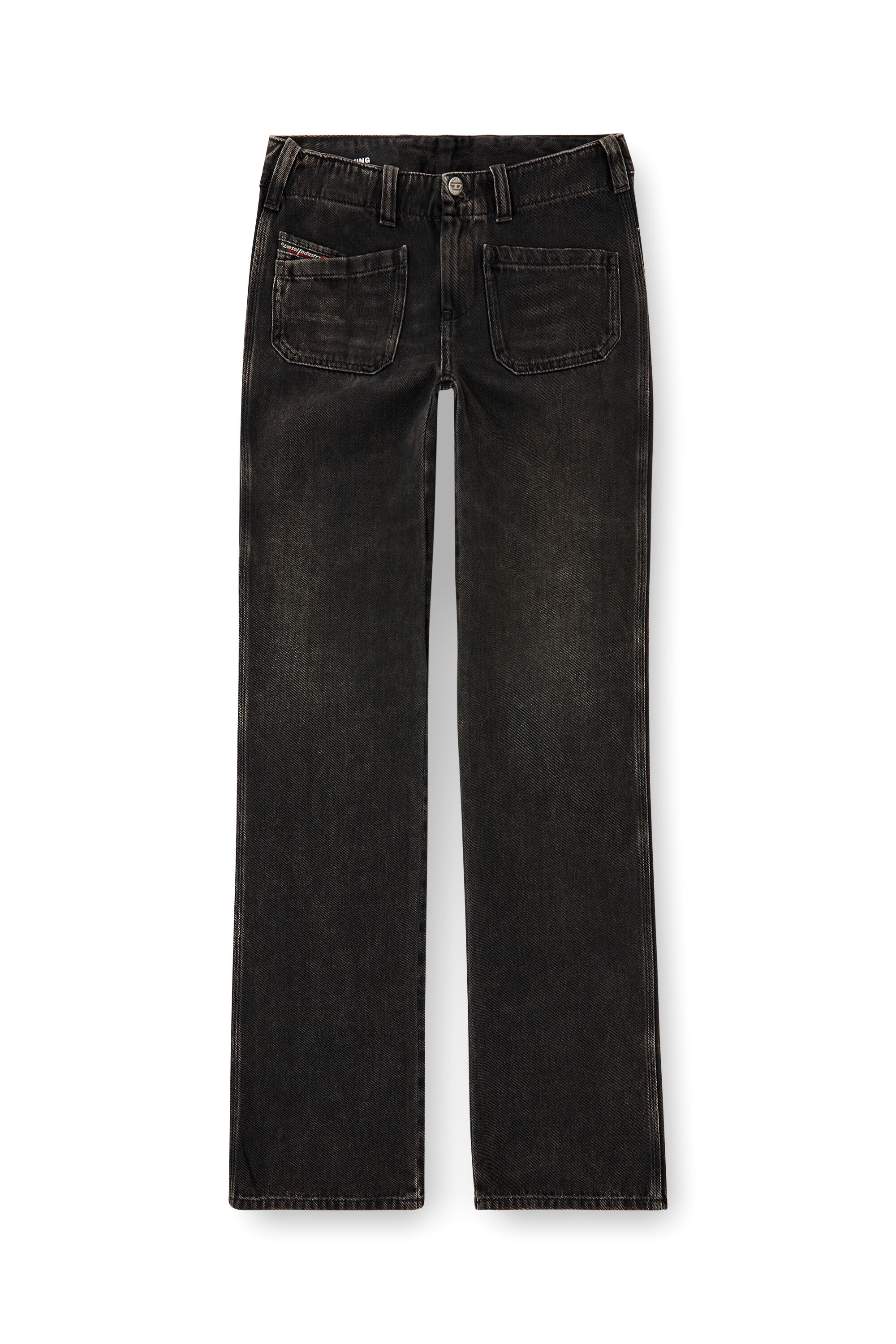 Diesel - Woman's Bootcut Jeans D-Keate 09J96, Black/Dark grey - 2