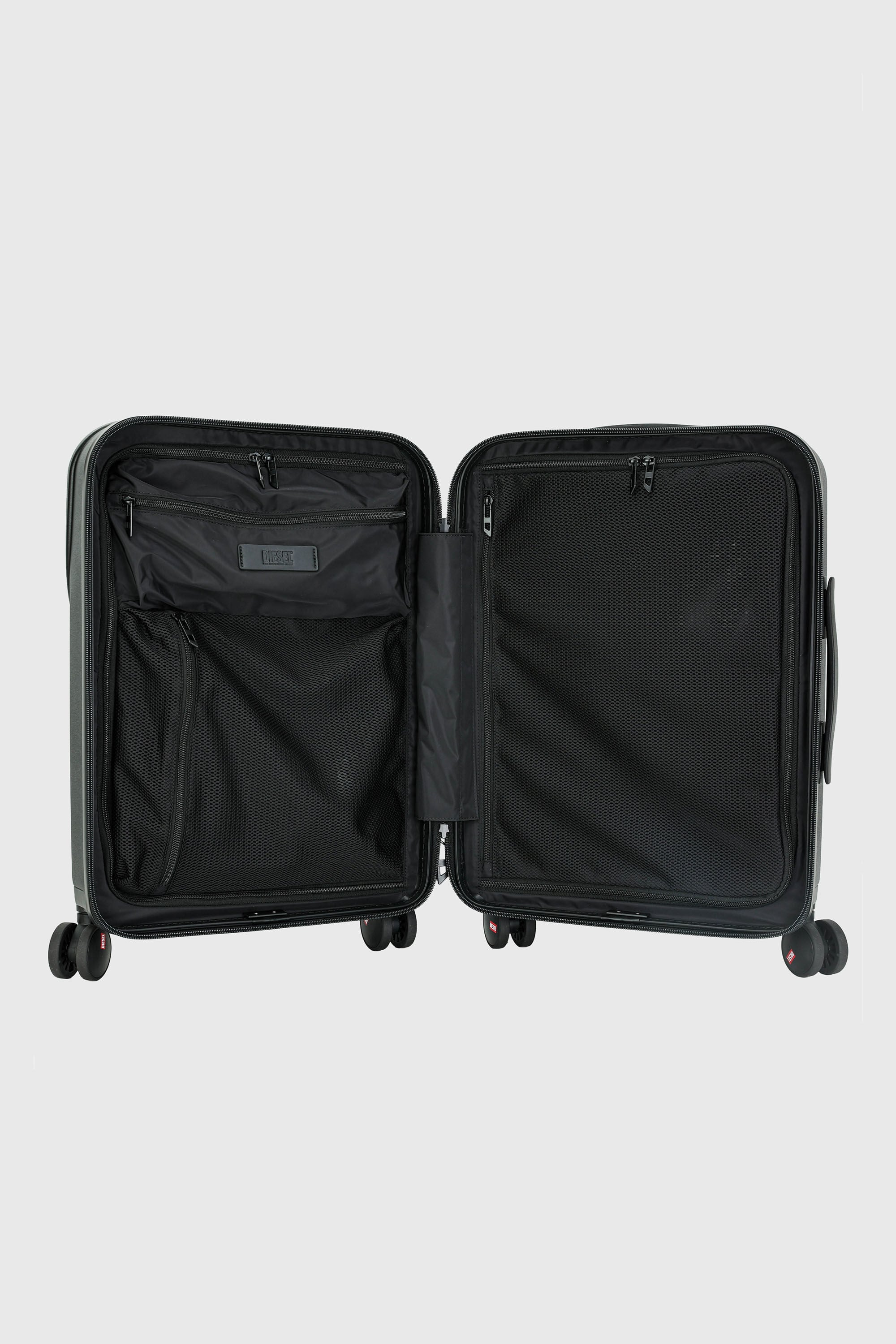 Diesel - LU0043 HARD LUGGAGE - DSL012, Unisex's Oval D suitcase size S in Black - 3