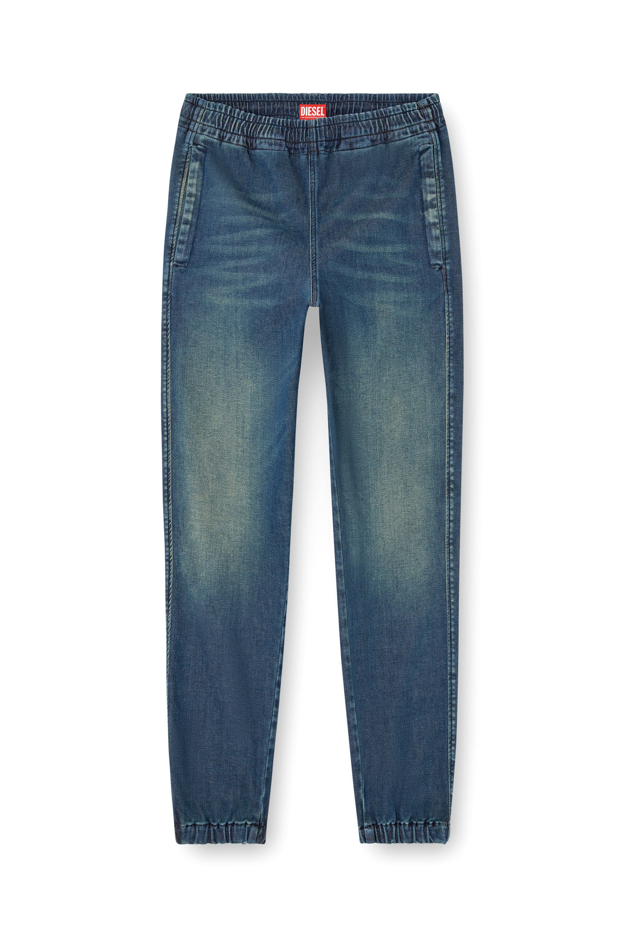Diesel - Unisex's Slim D-Labb Track denim 09L75, Medium blue - 2