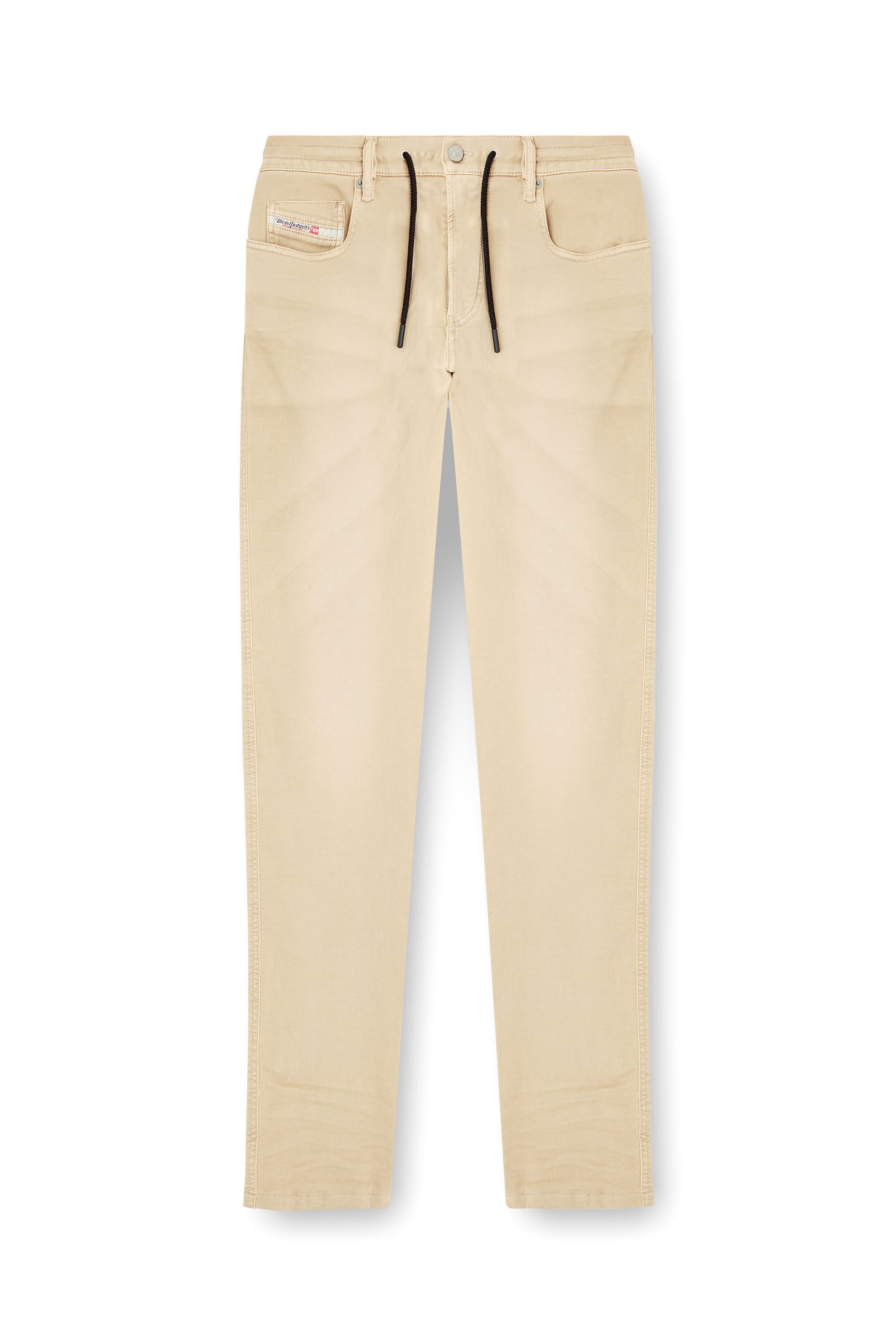 Diesel - Man's Slim 2060 D-Strukt Joggjeans® 0670M, Light Brown - 2