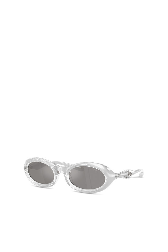 Diesel - 0DL3011U, Unisex's Oval sunglasses in Grey - 5