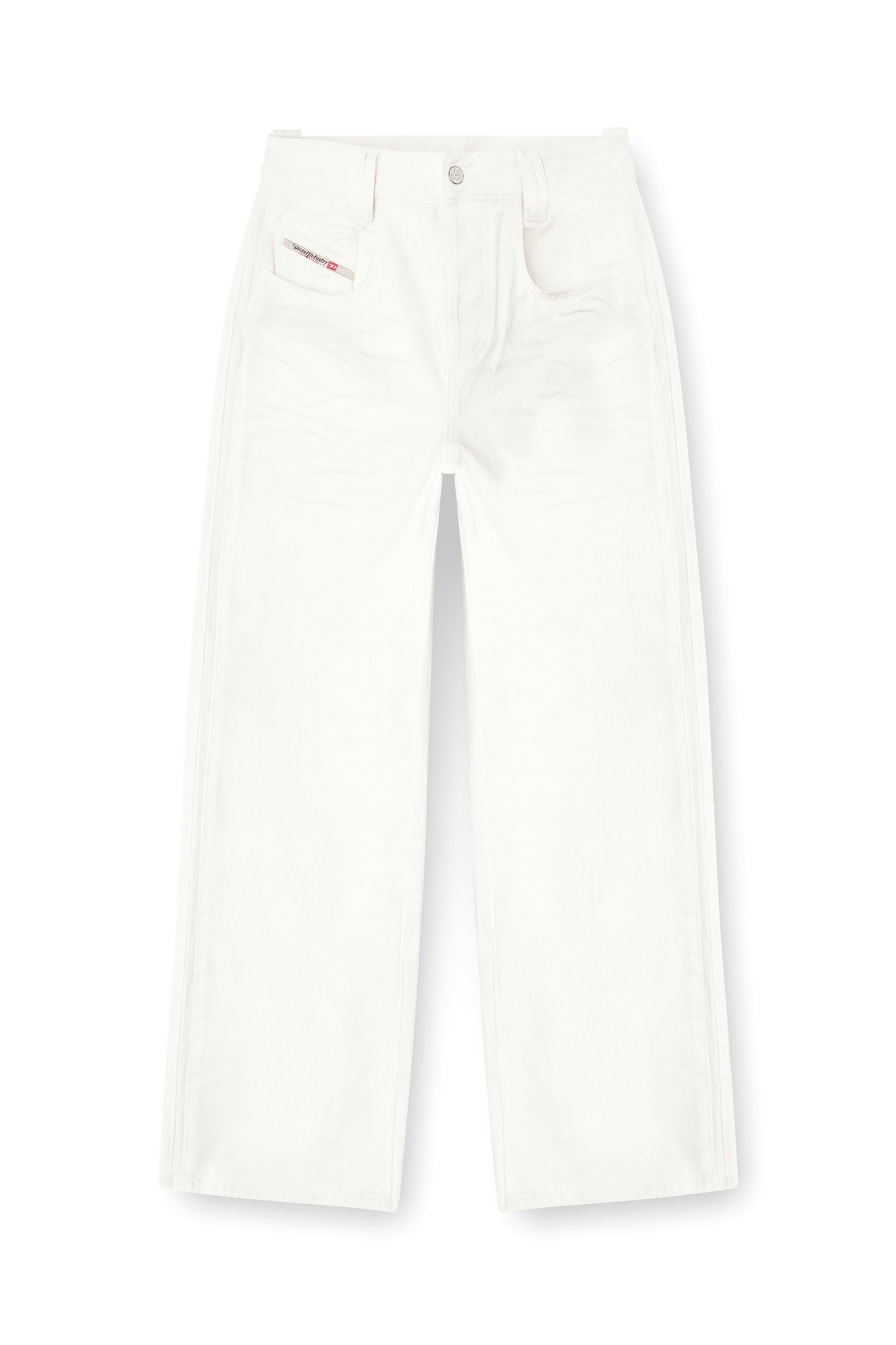Diesel - Unisex's Relaxed Jeans 1982 D-Hakou 007GG, White - 8