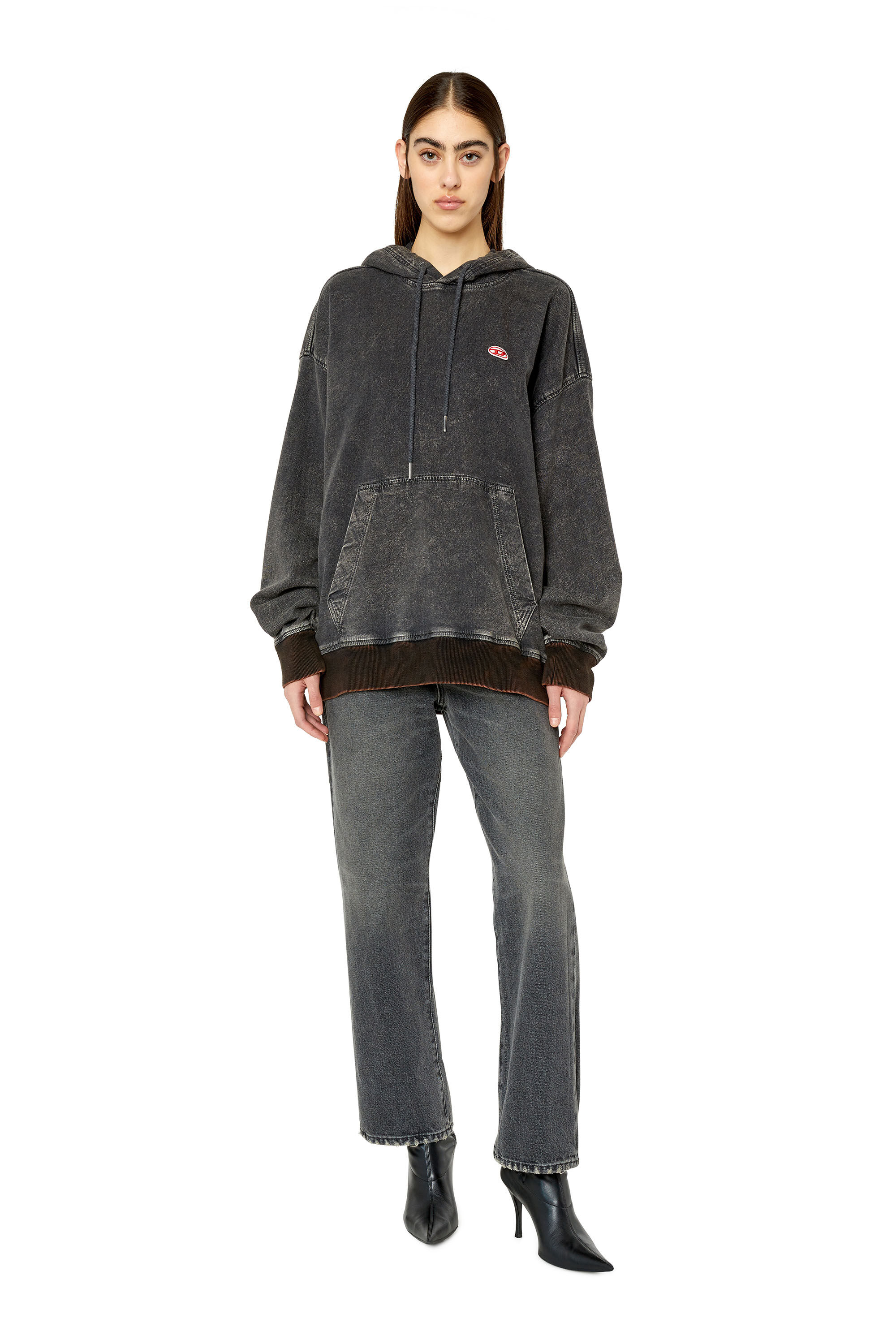 Diesel - Straight Jeans 1999 D-Reggy 007K8, Black/Dark grey - Image 1