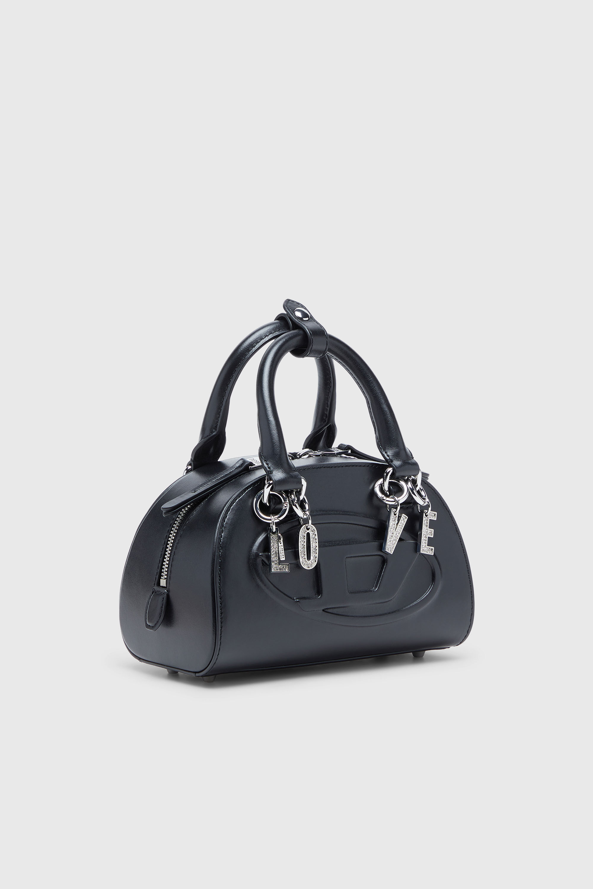 Diesel - CHARM-LOVE, Woman's Charms with LOVE lettering in Silver - 3