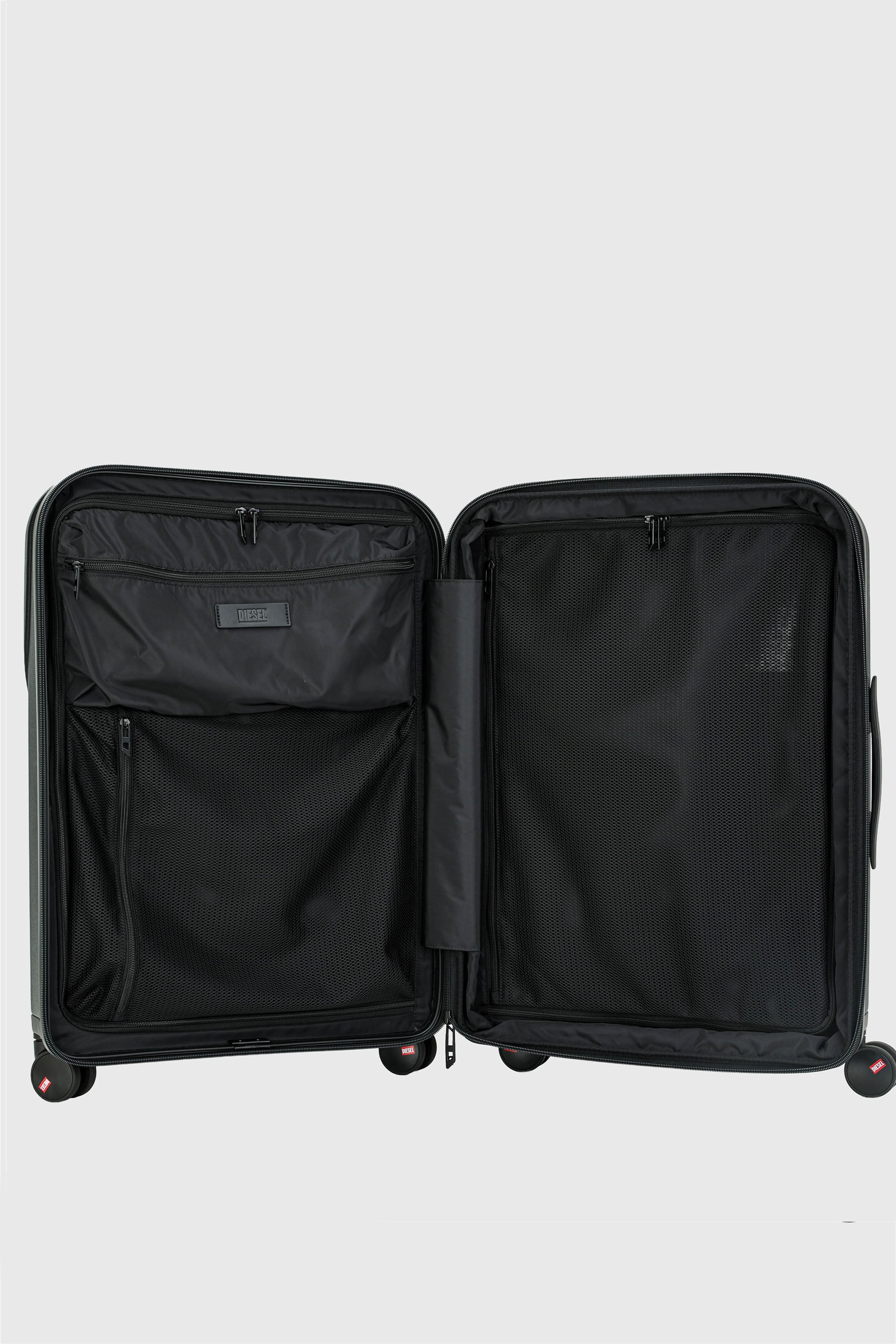 Diesel - LU0043 HARD LUGGAGE - DSL012, Unisex's Oval D suitcase size M in Black - 3