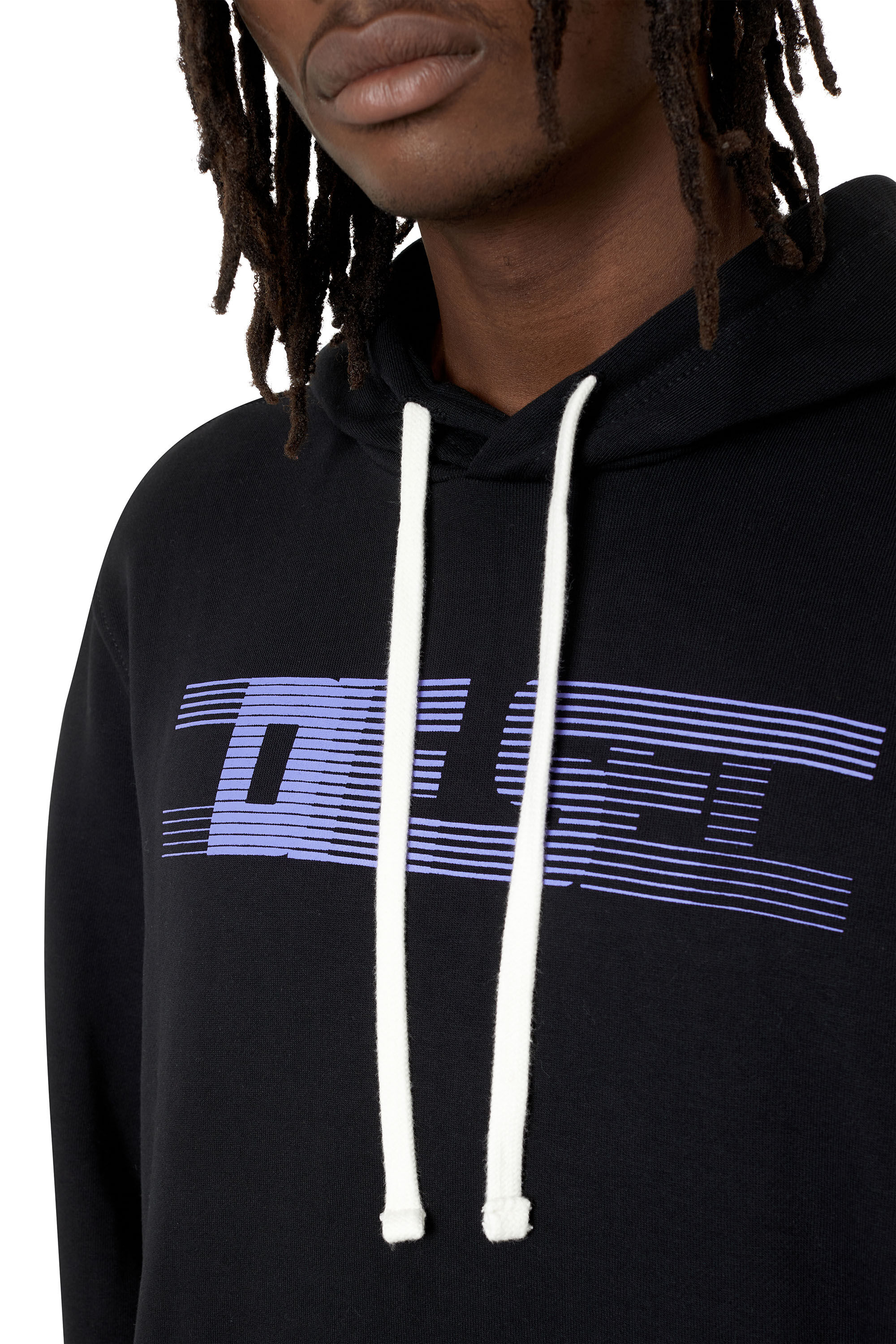 Diesel - S-GINN-HOOD-E3, Black - Image 6