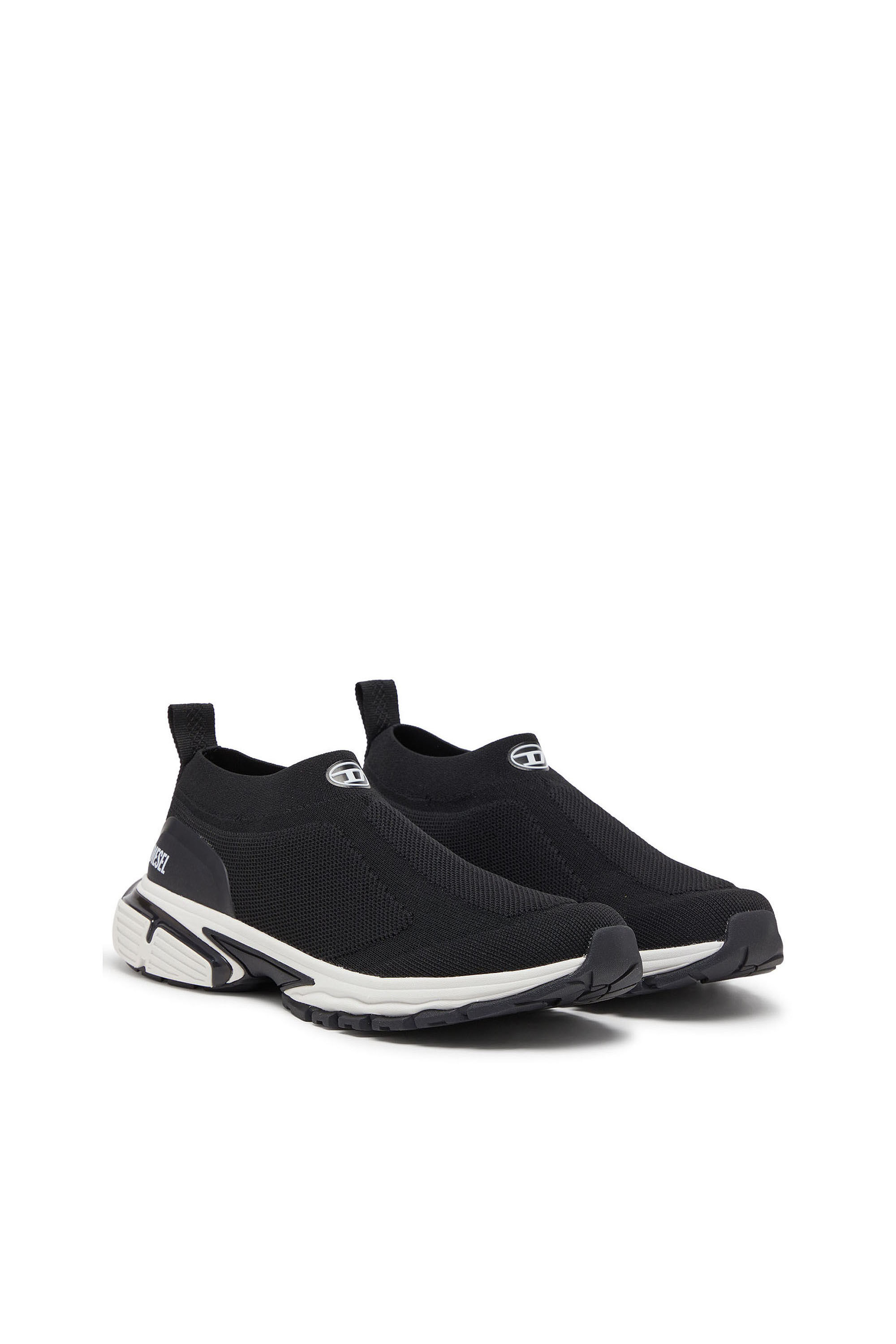 Diesel - S-PRO-V-DENSE-SOCKS, Man's Pro-V-Dense-Slip-on knit sock sneakers in Black - 2
