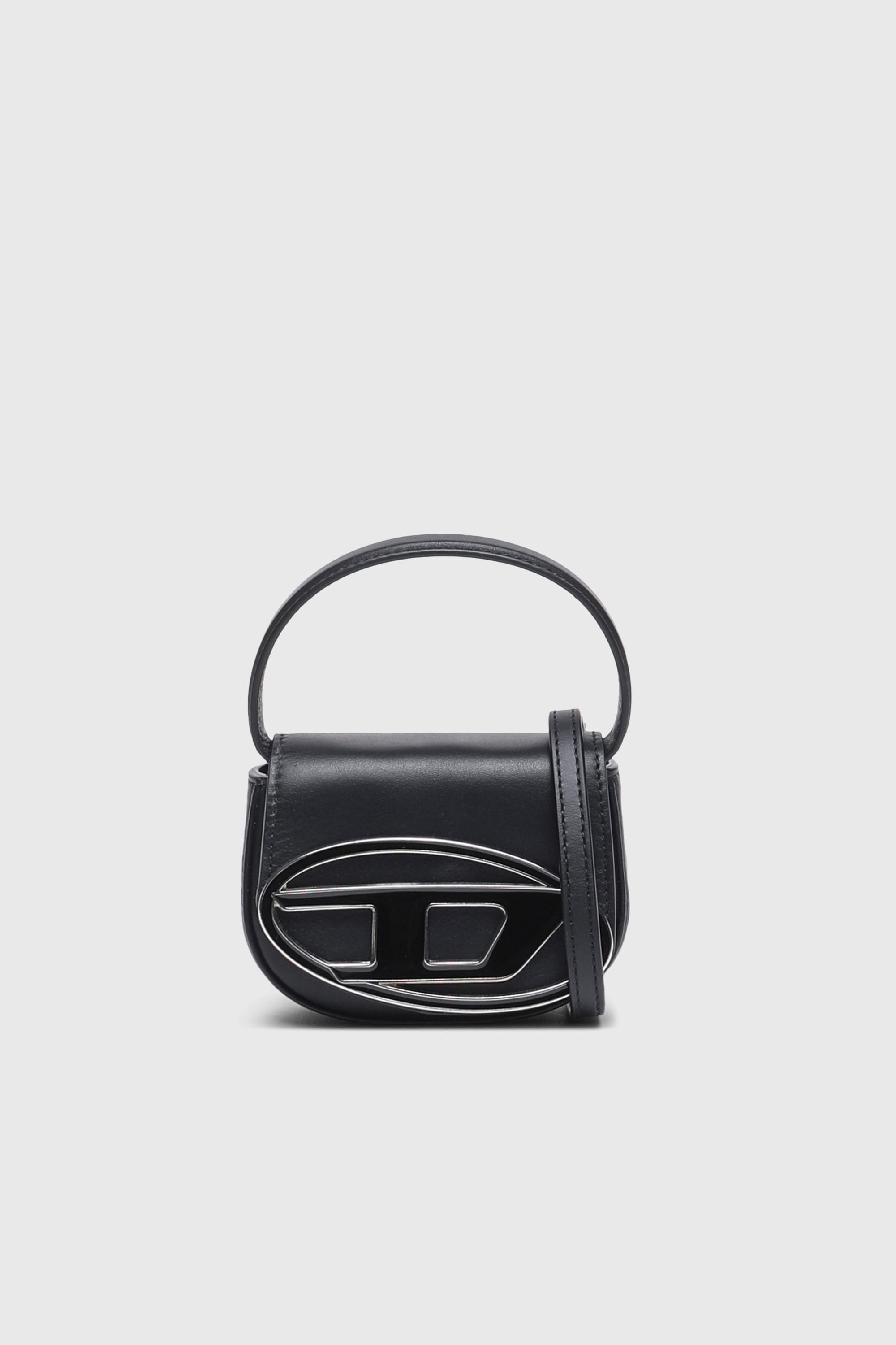 Diesel - 1DR XS, Woman's 1DR XS-Iconic mini bag with D logo plaque in Black - 2