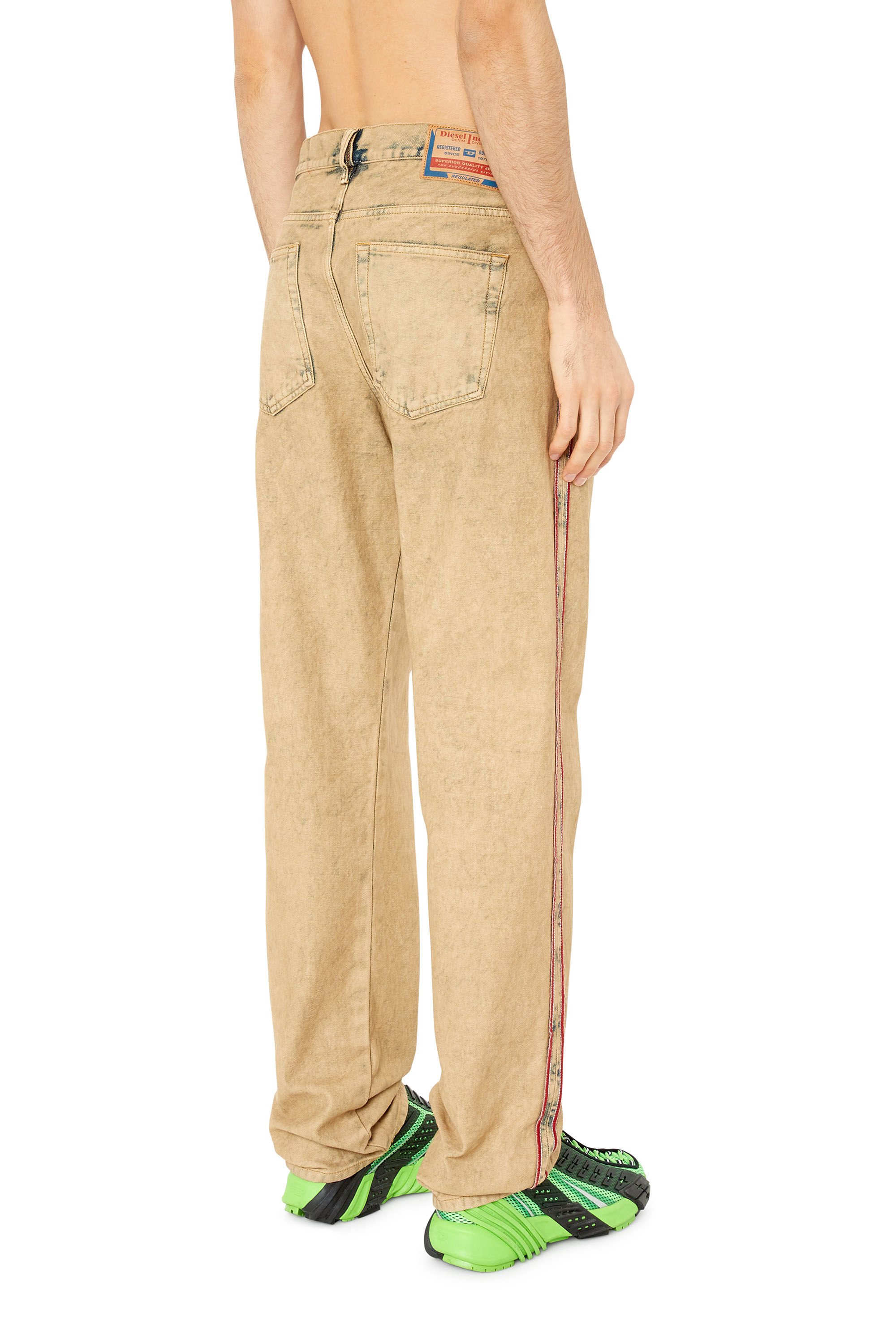 Diesel - 2020 D-Viker 09F22 Straight Jeans, Beige - Image 4