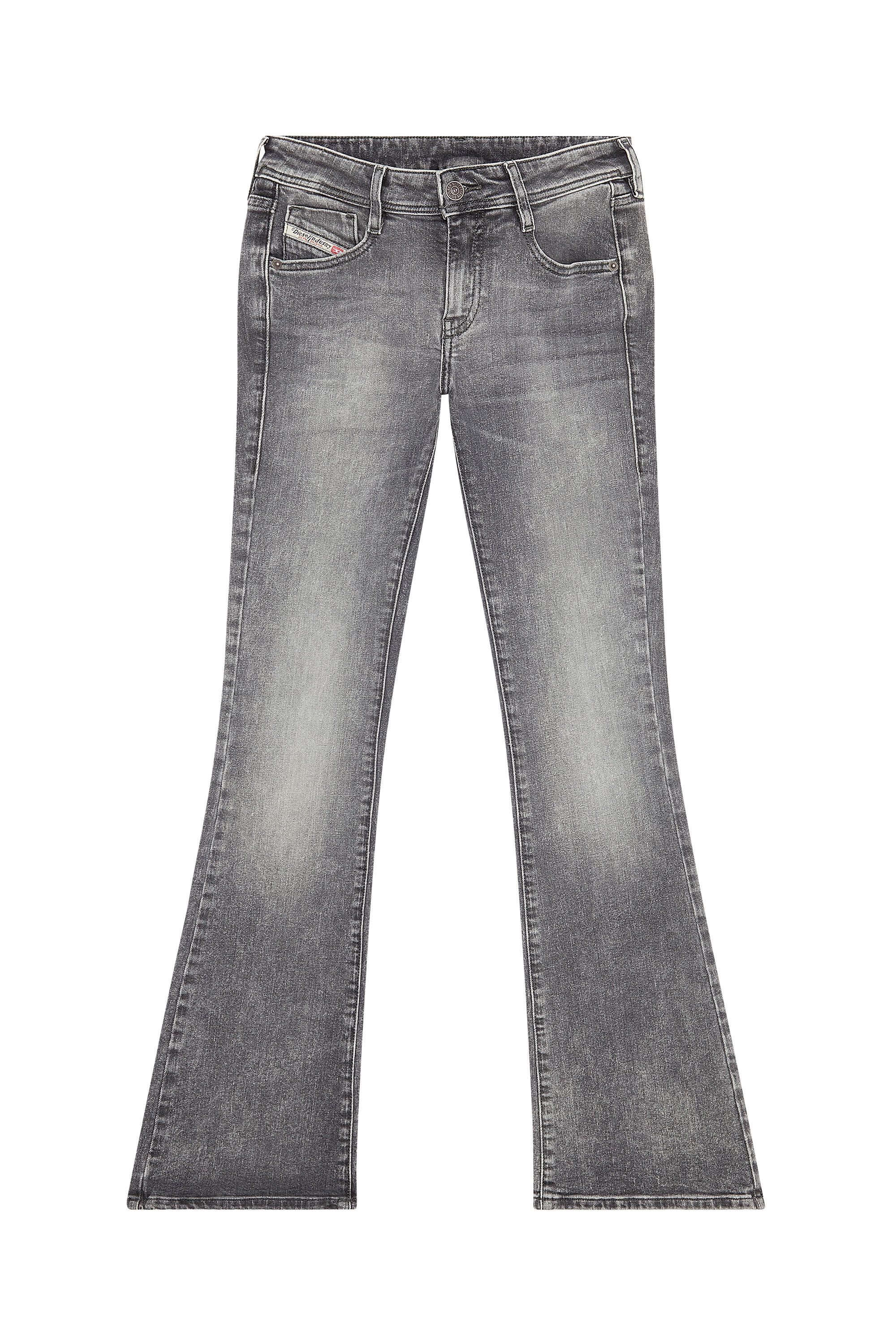 Diesel - Bootcut and Flare Jeans 1969 D-Ebbey 0ENAQ, Grey - Image 2