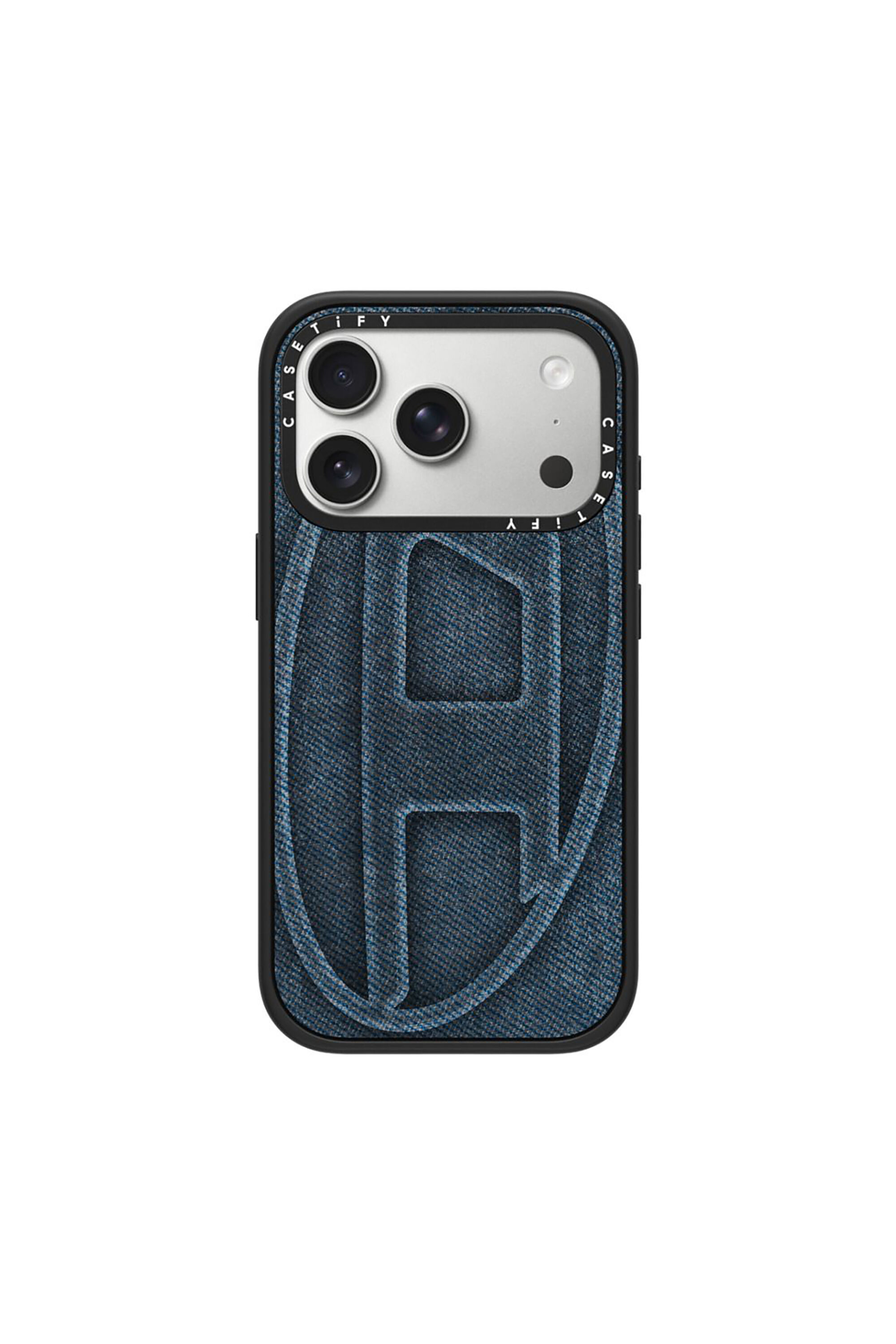 Diesel - 60580 MOULDED CASE, Unisex's Oval D impact case for iPhone 17 Pro in Blue - 1