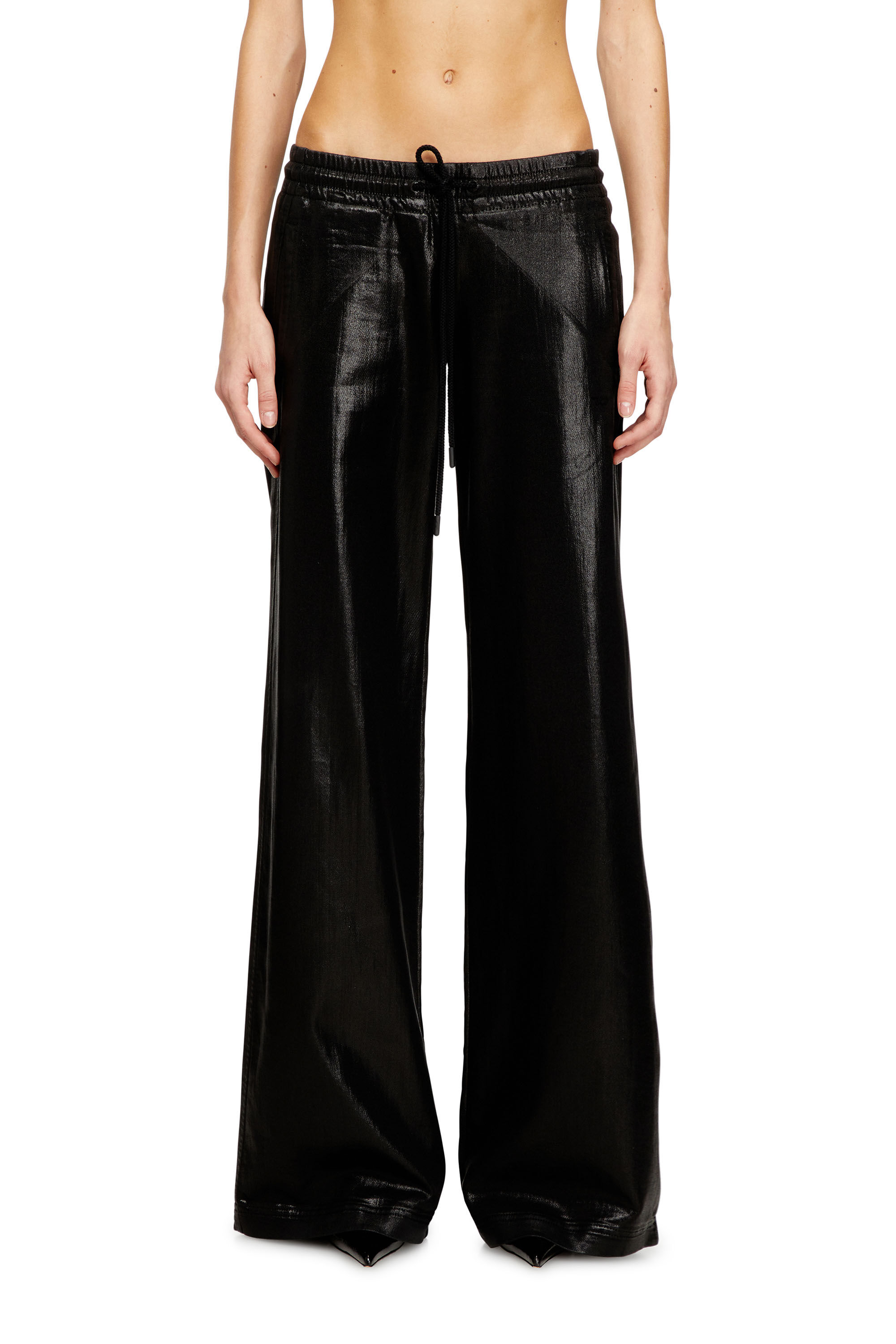 Diesel - Woman's Relaxed 2078 D-Ainty Joggjeans® 068VD, Black/Dark grey - 2