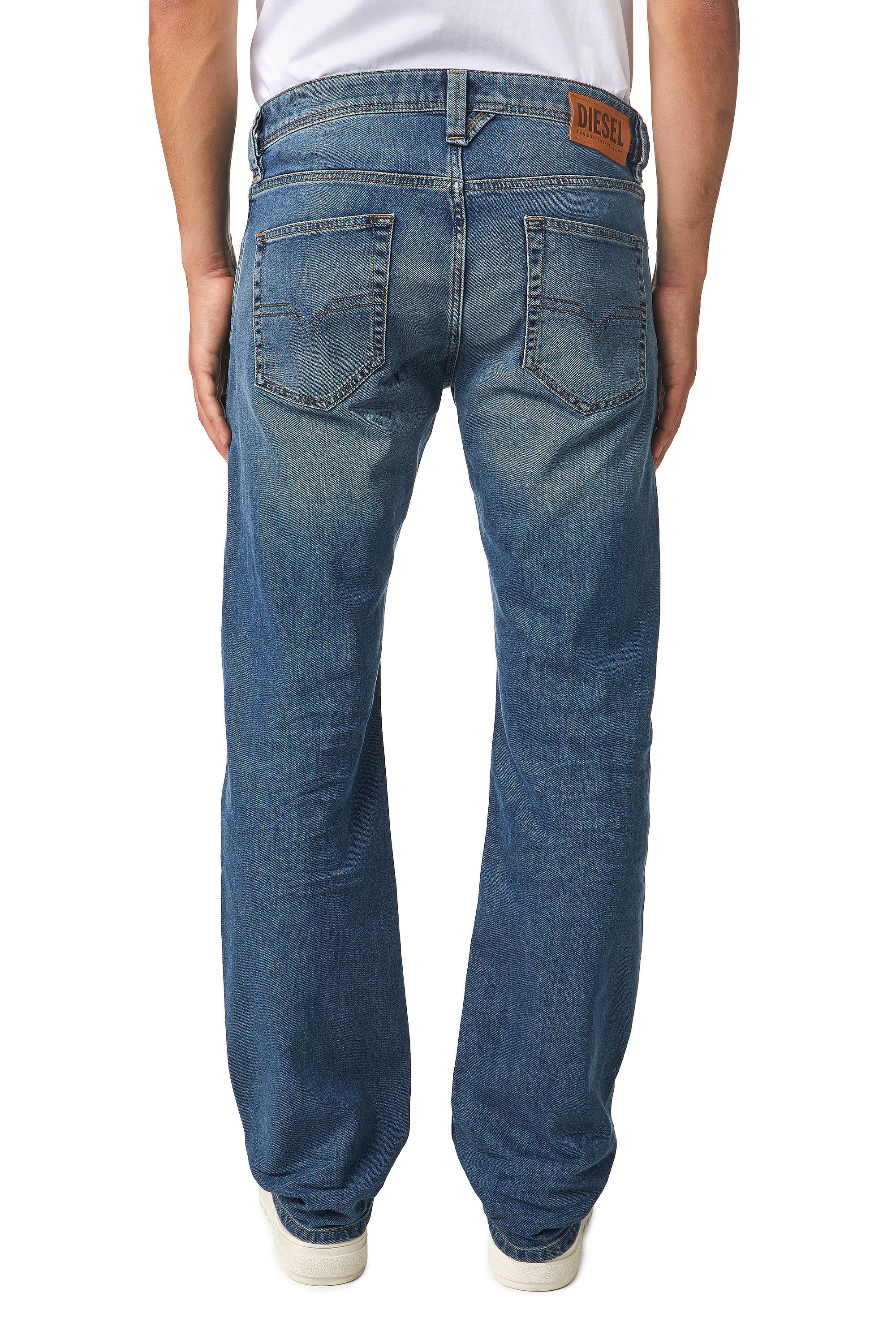 Diesel - Larkee 009EI Straight Jeans, Medium blue - Image 4