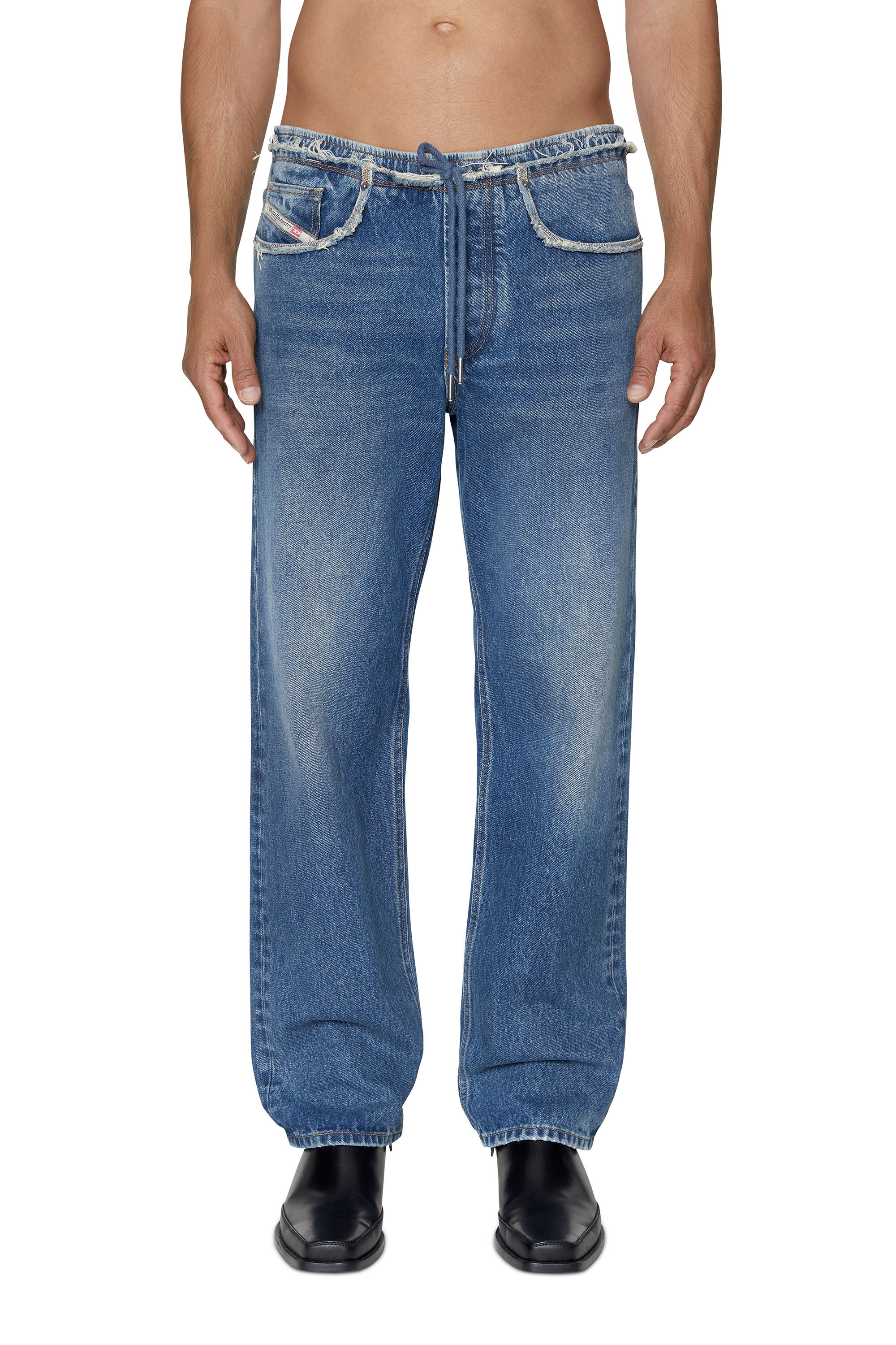 Diesel - D-Sert 007F2 Straight Jeans, Medium blue - Image 3