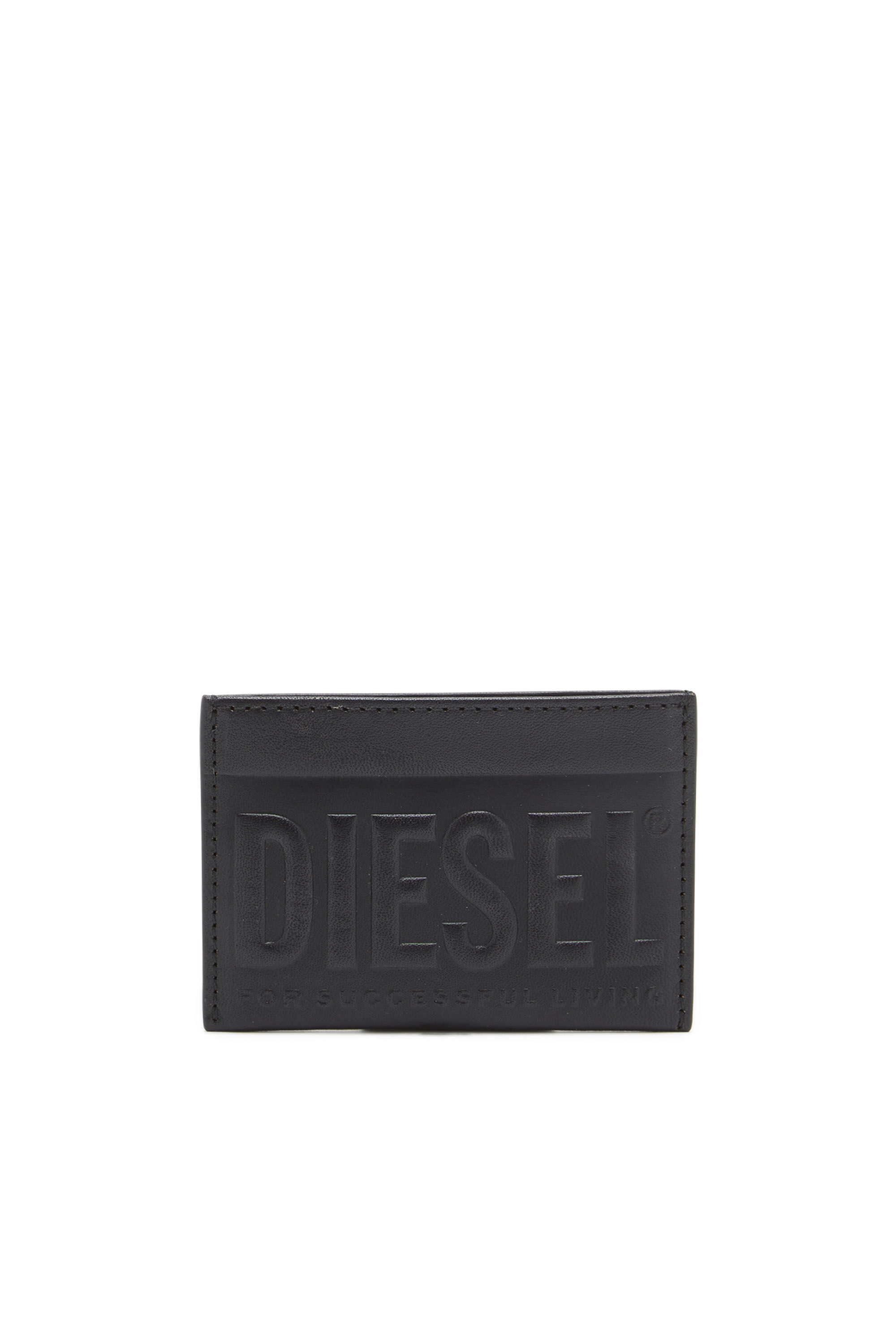 Diesel - DSL 3D EASY CARD HOLDER, Black - Image 1
