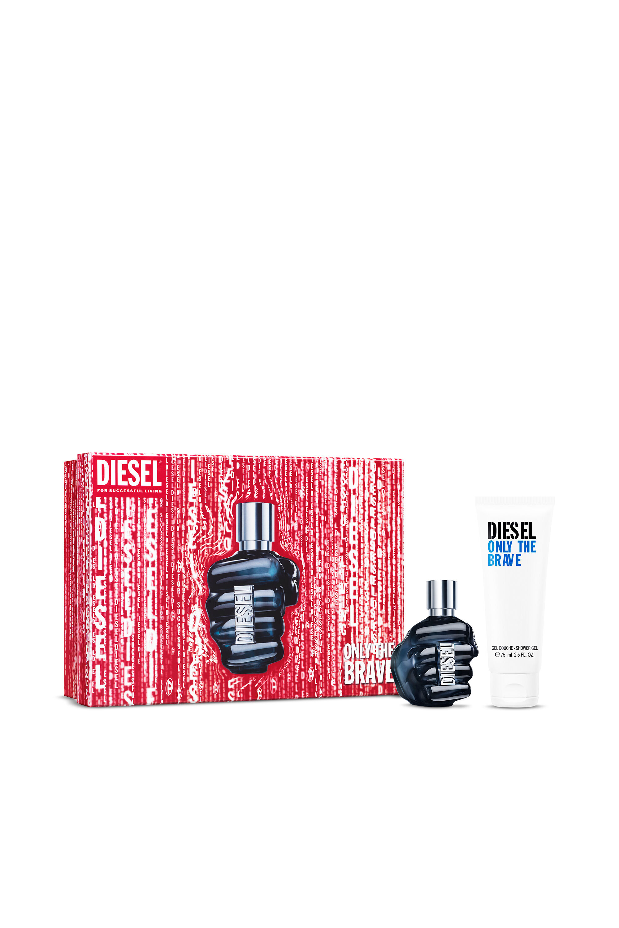 Diesel - DSL OTB SETS EDP V50+SG75 LG113200, Man's Only The Brave Giftset, Eau De Parfum in Blue - 2