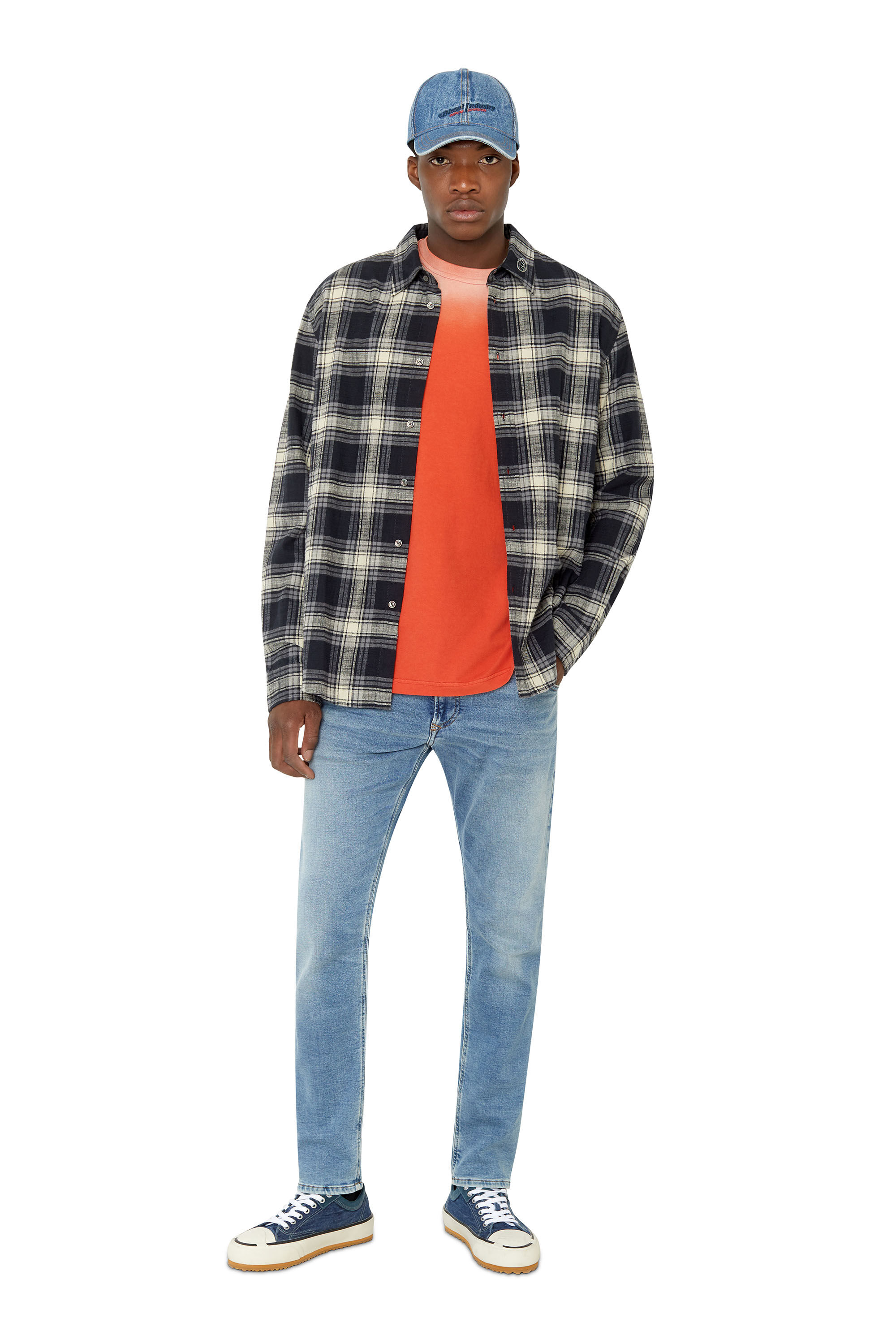 Diesel - Krooley JoggJeans® 068BA Tapered, Medium blue - Image 1