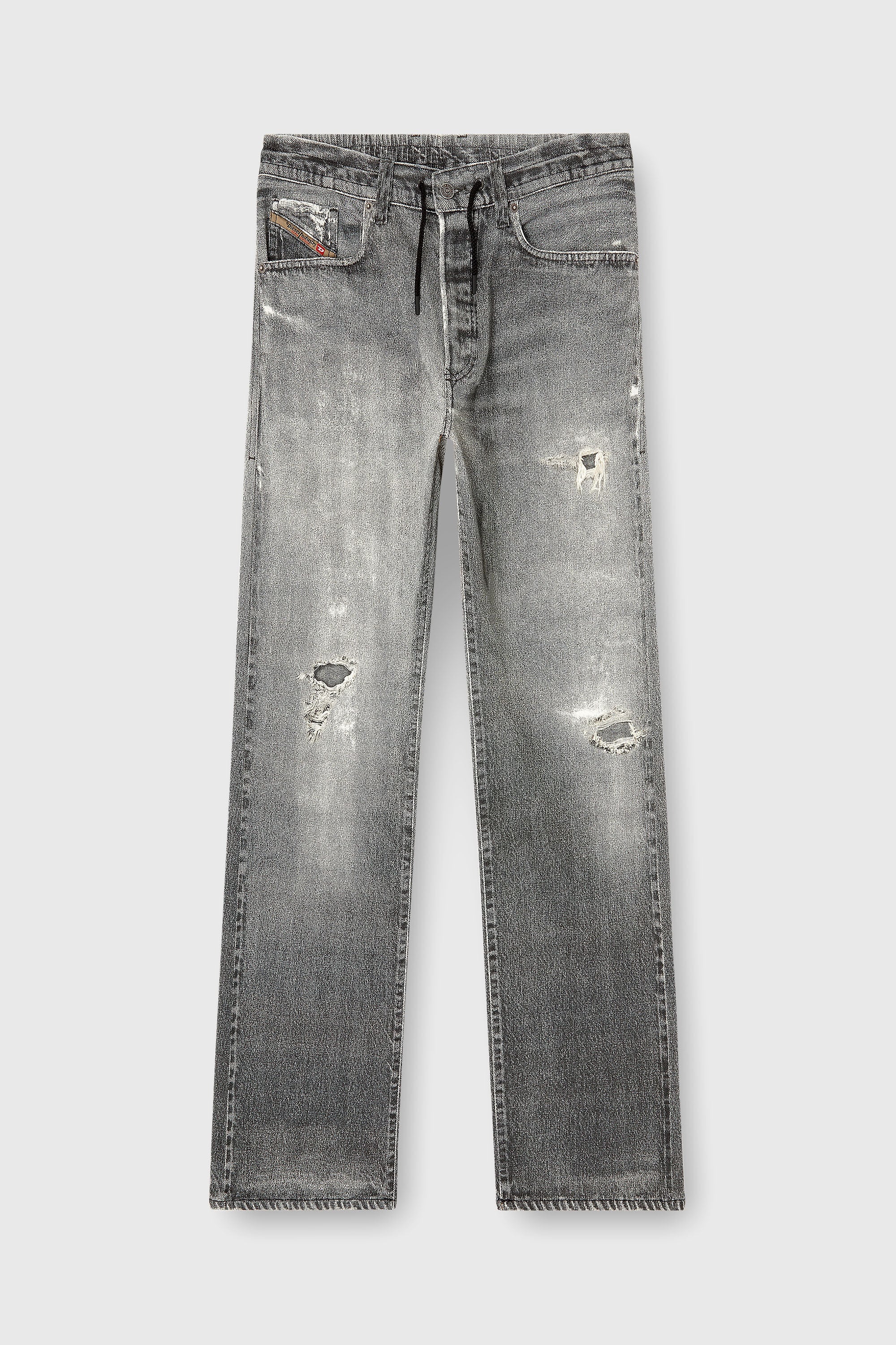 Diesel - Man's Relaxed 2080 D-Reel Joggjeans&reg; 068US, Grey - 4