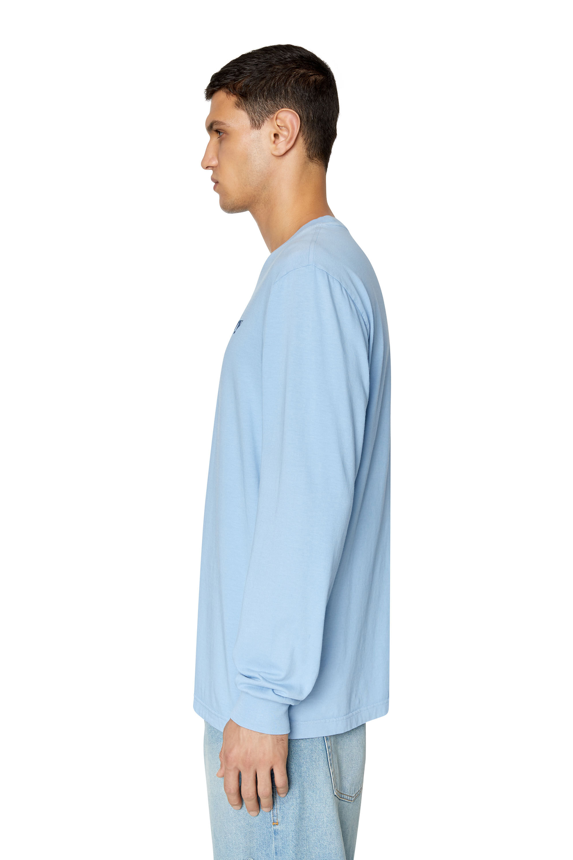 Diesel - T-JUST-LS-IND, Blue - Image 5