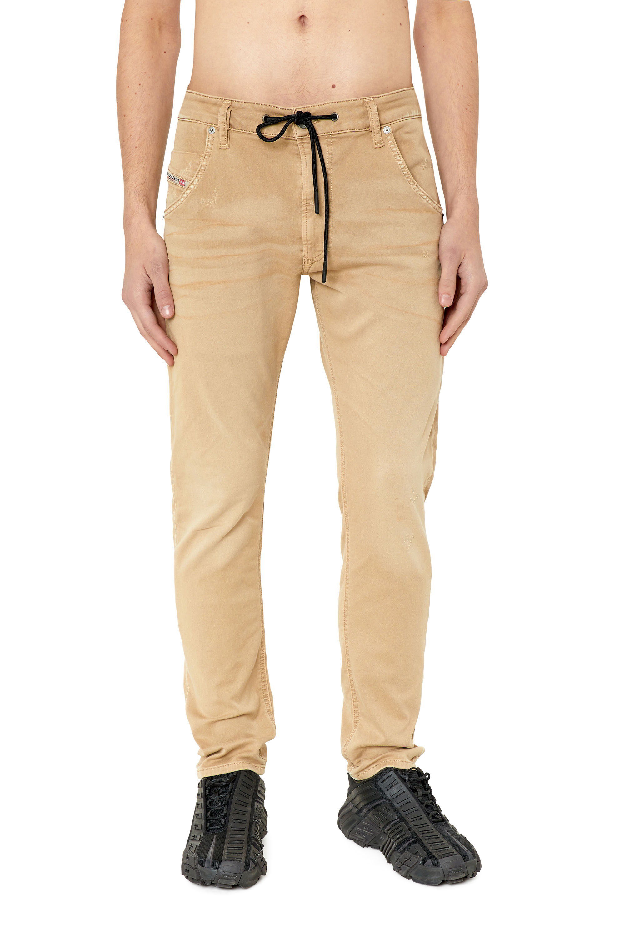 Diesel - Krooley JoggJeans® 09E98 Tapered, Brown - Image 3