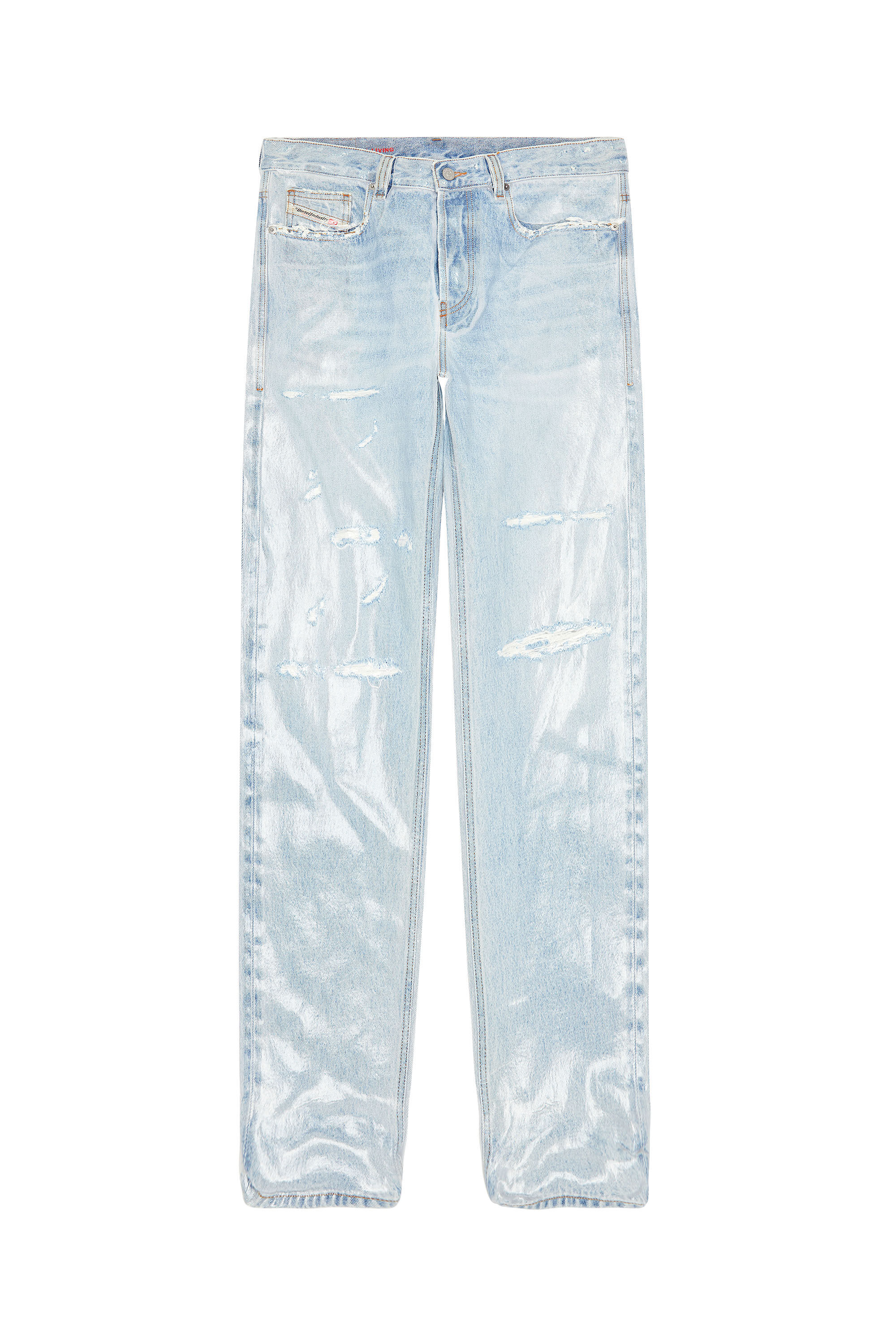 Diesel - 2010 D-Macs 007H8 Straight Jeans, Light Blue - Image 2