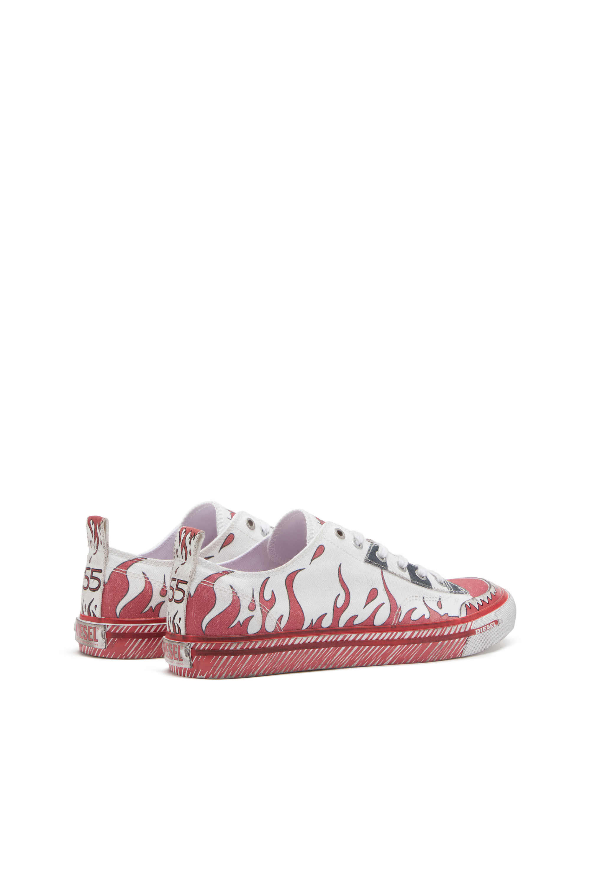 Diesel - S-ATHOS LOW, White/Red - Image 3