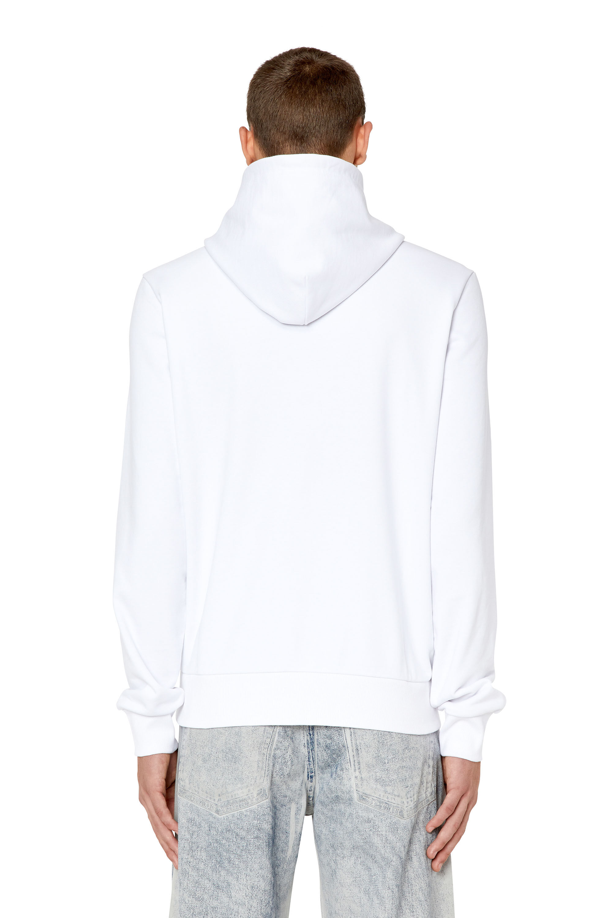 Diesel - S-GINN-HOOD-K30, White - Image 4